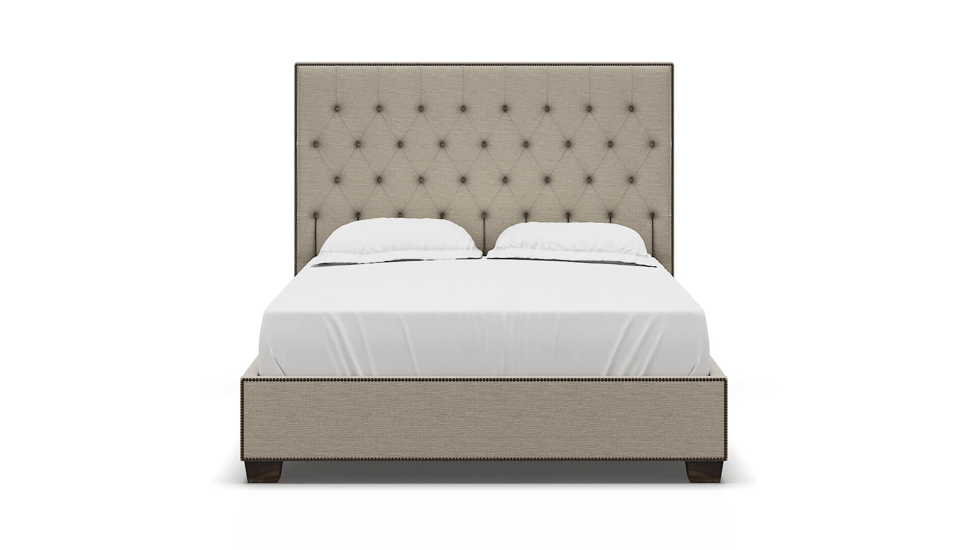 Bellezza Prime Dusk Bed espresso legs 1