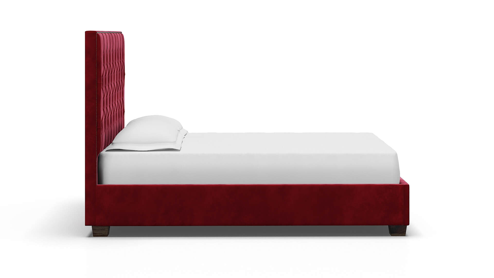 Bellezza Royale Ruby Bed espresso legs 3