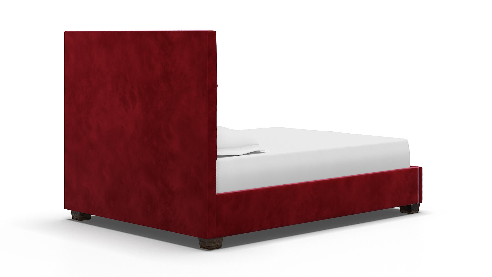 Bellezza Royale Ruby Bed espresso legs 4