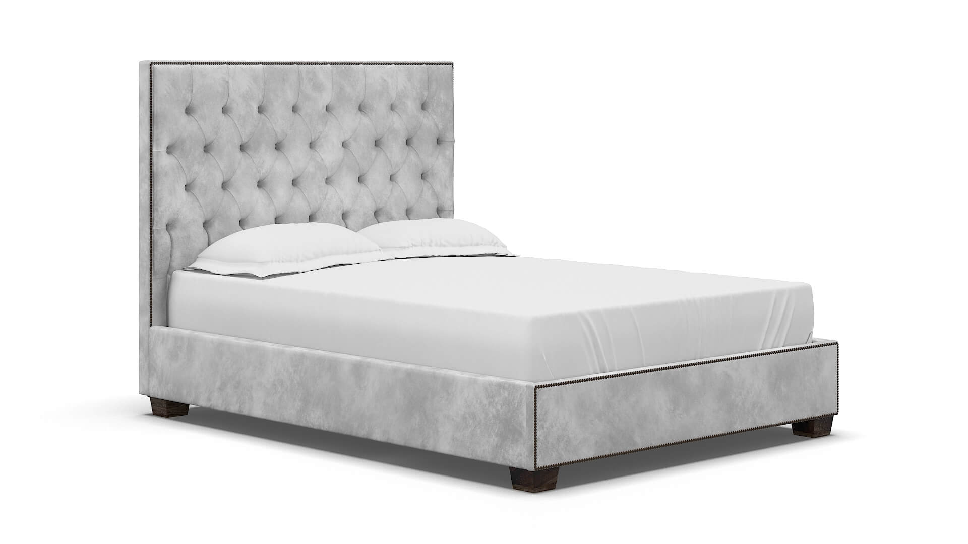 Bellezza Terrain Pearl Bed espresso legs 2