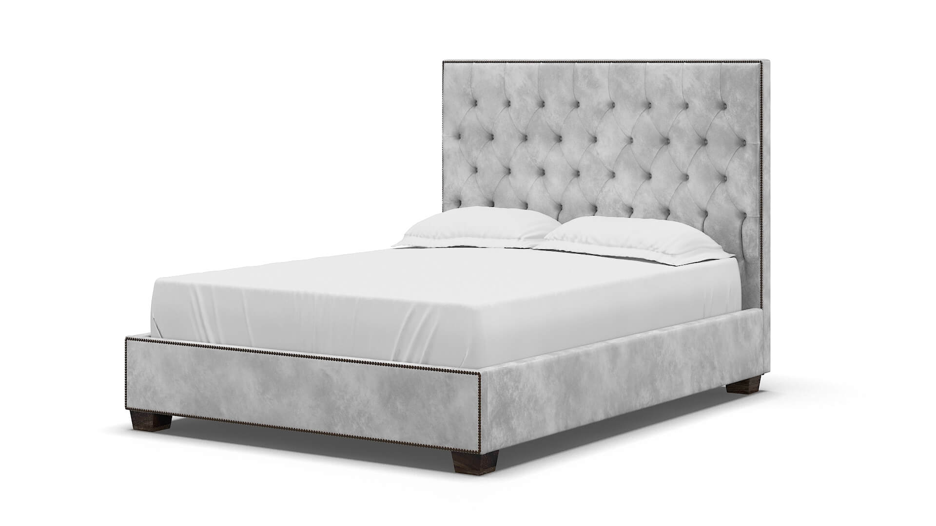 Bellezza Terrain Pearl Bed espresso legs 5