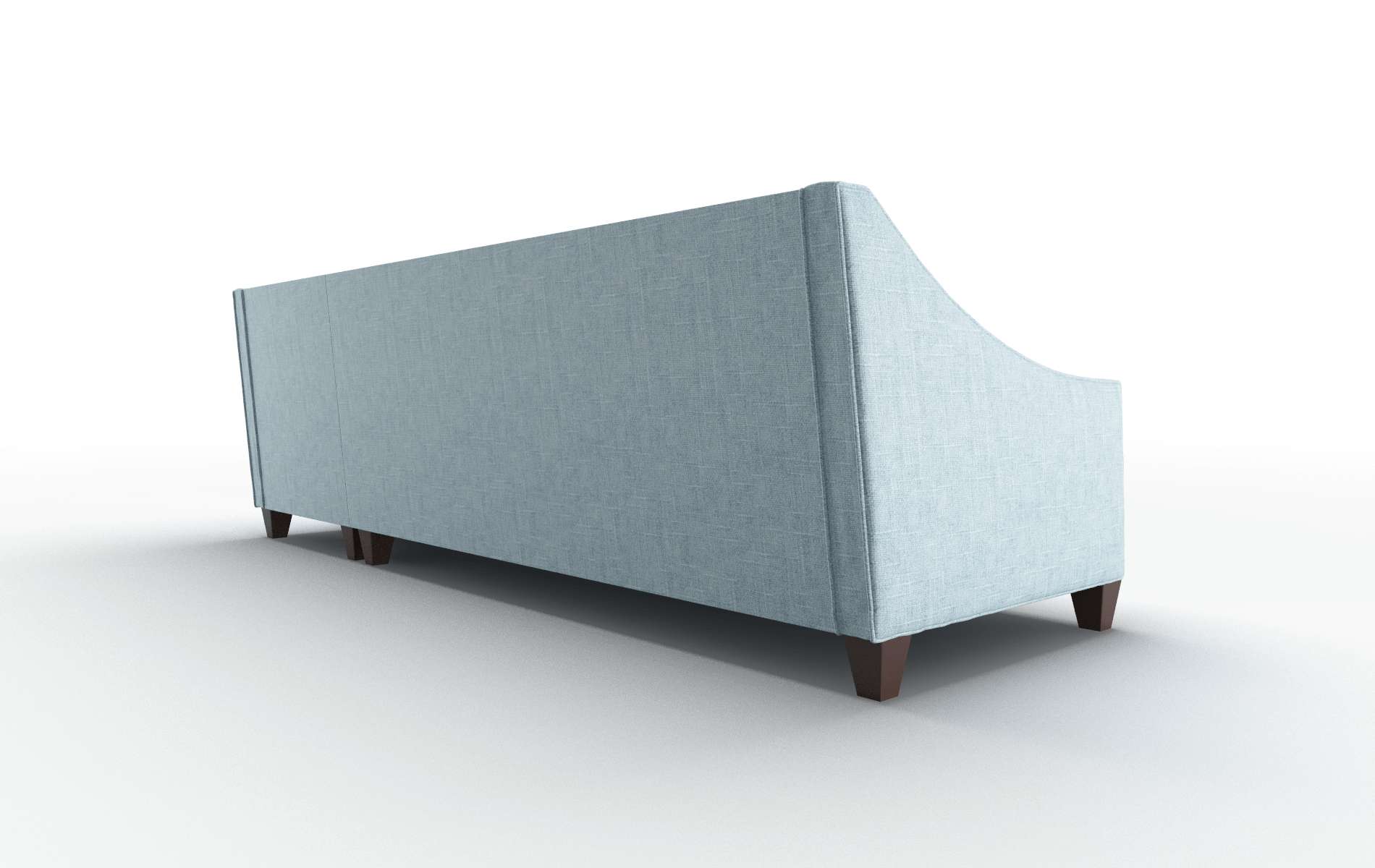 Berlin Atlas Turquoise Panel espresso legs 5