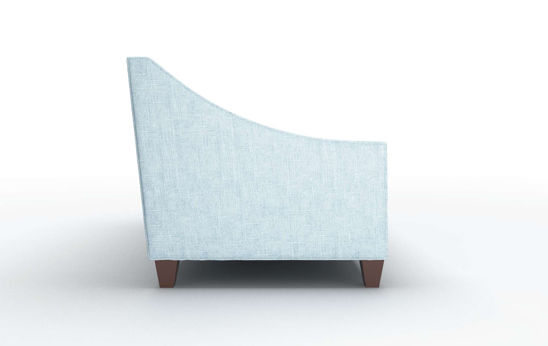 Berlin Atlas Turquoise Sofa espresso legs 3