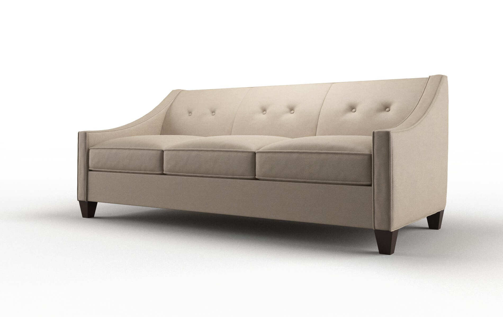 Berlin Avenger Driftwood Sofa espresso legs 4