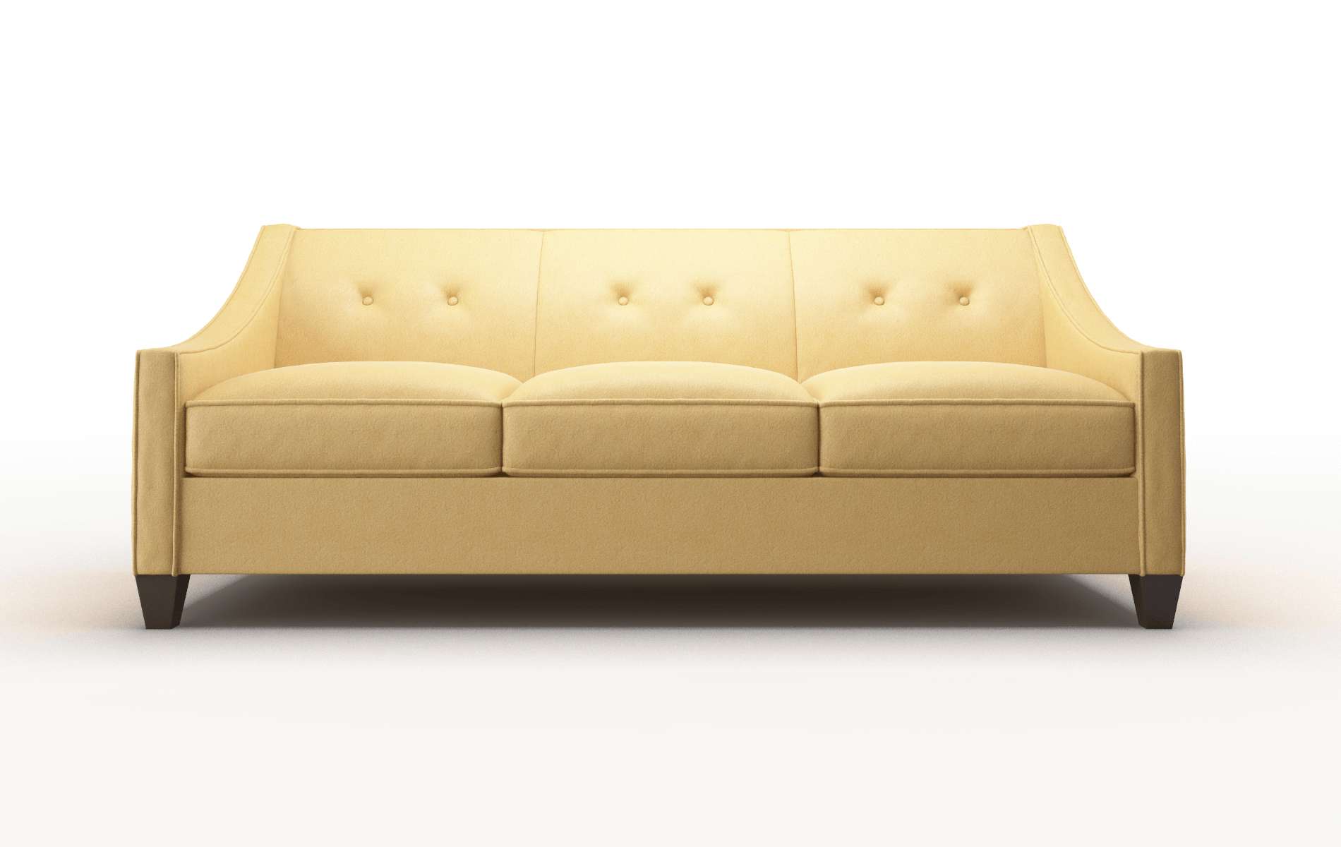 Berlin Bella amber Sofa Espresso Legs  1