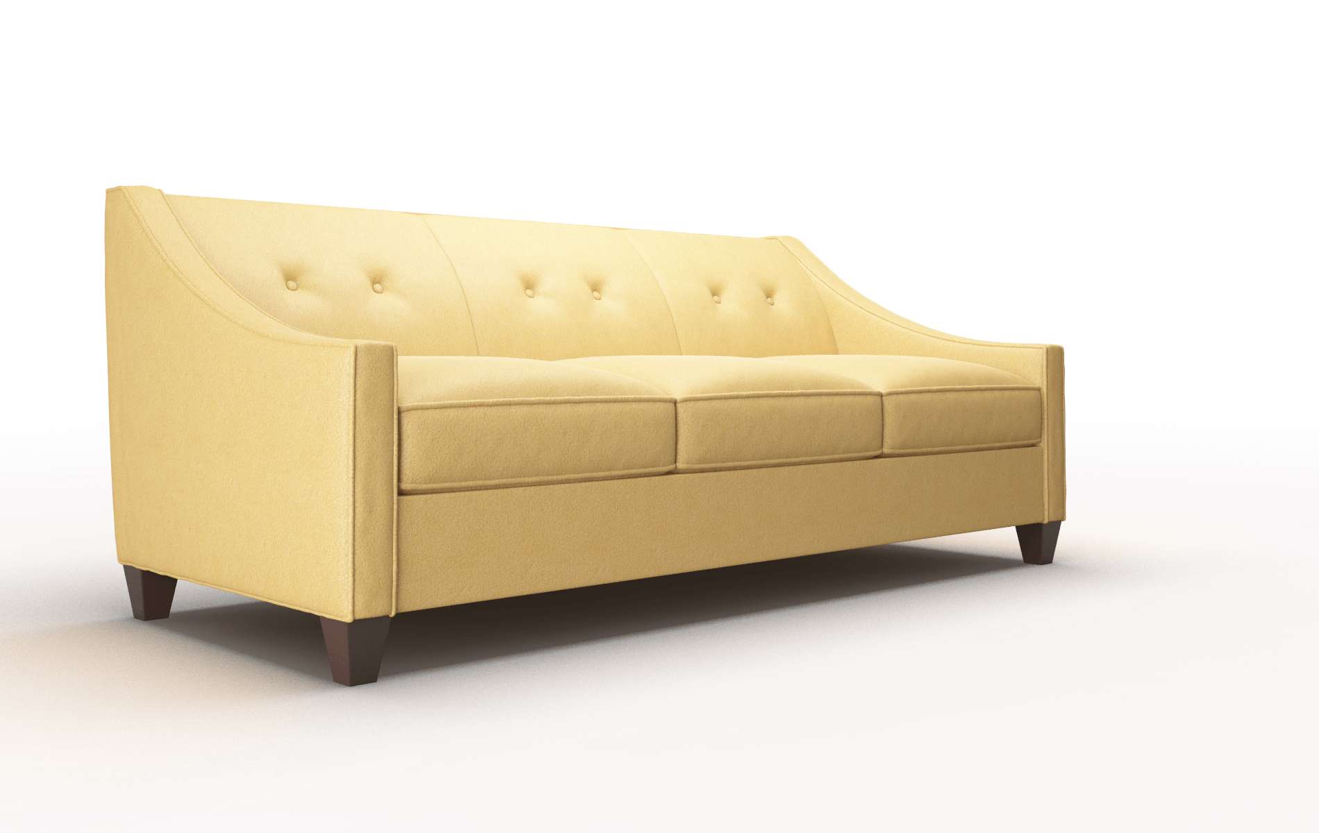 Berlin Bella Amber Sofa espresso legs 2