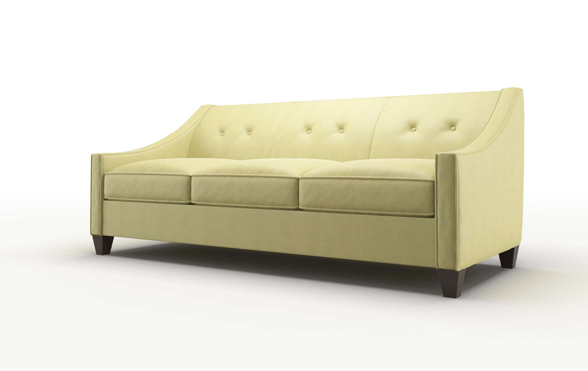 Berlin Bella Apple Sofa espresso legs 4