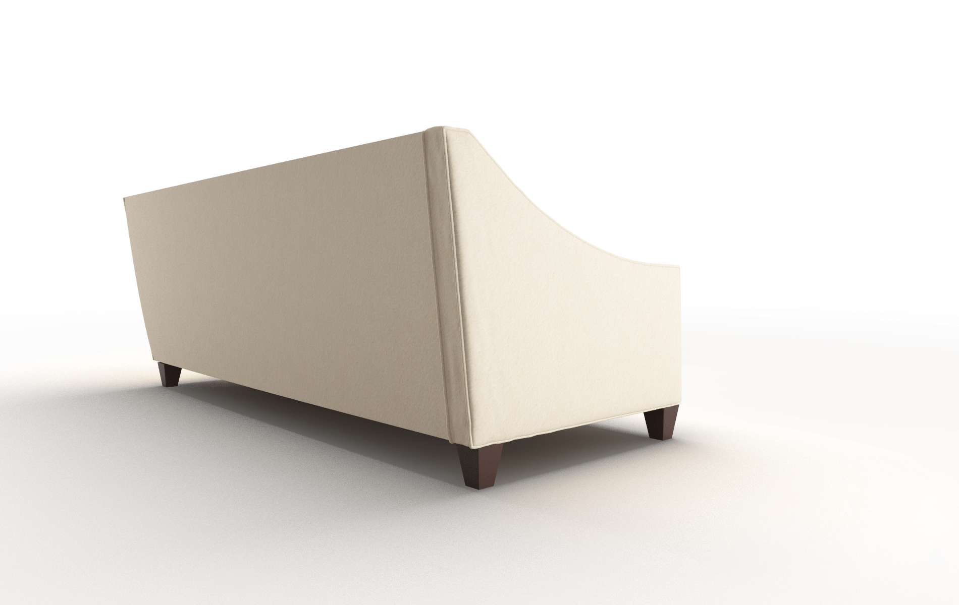 Berlin Bella Buckwheat Sectional espresso legs 3