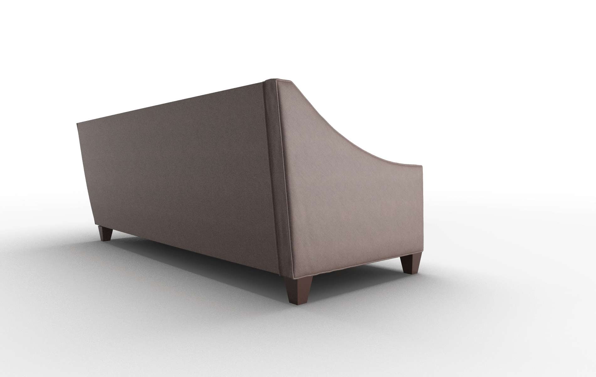 Berlin Bella Espresso Sectional espresso legs 3