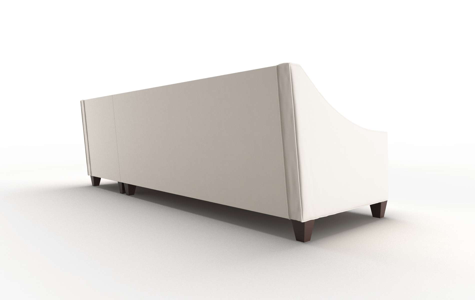 Berlin Blanche Milky Panel espresso legs 5