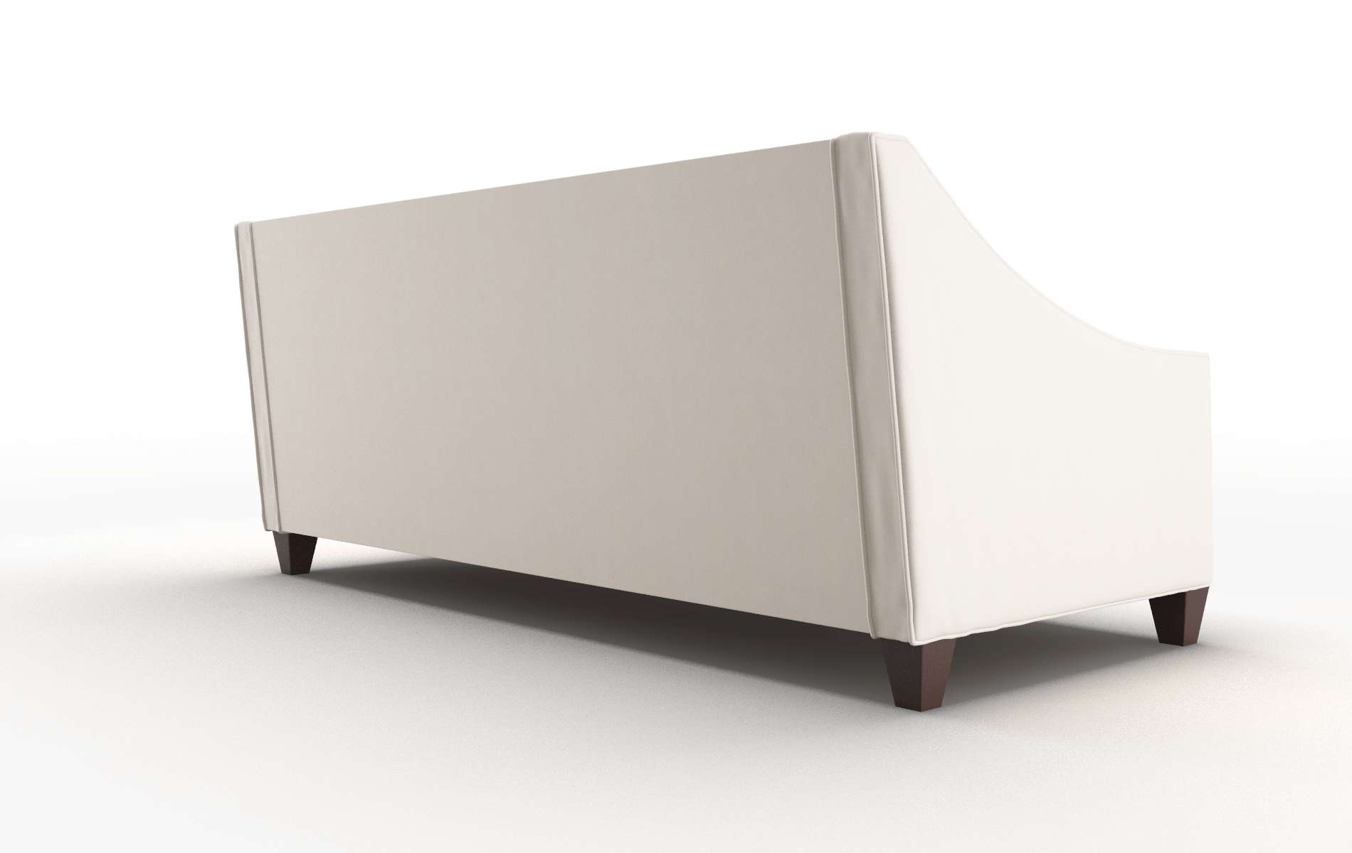 Berlin Blanche Milky Sofa espresso legs 5