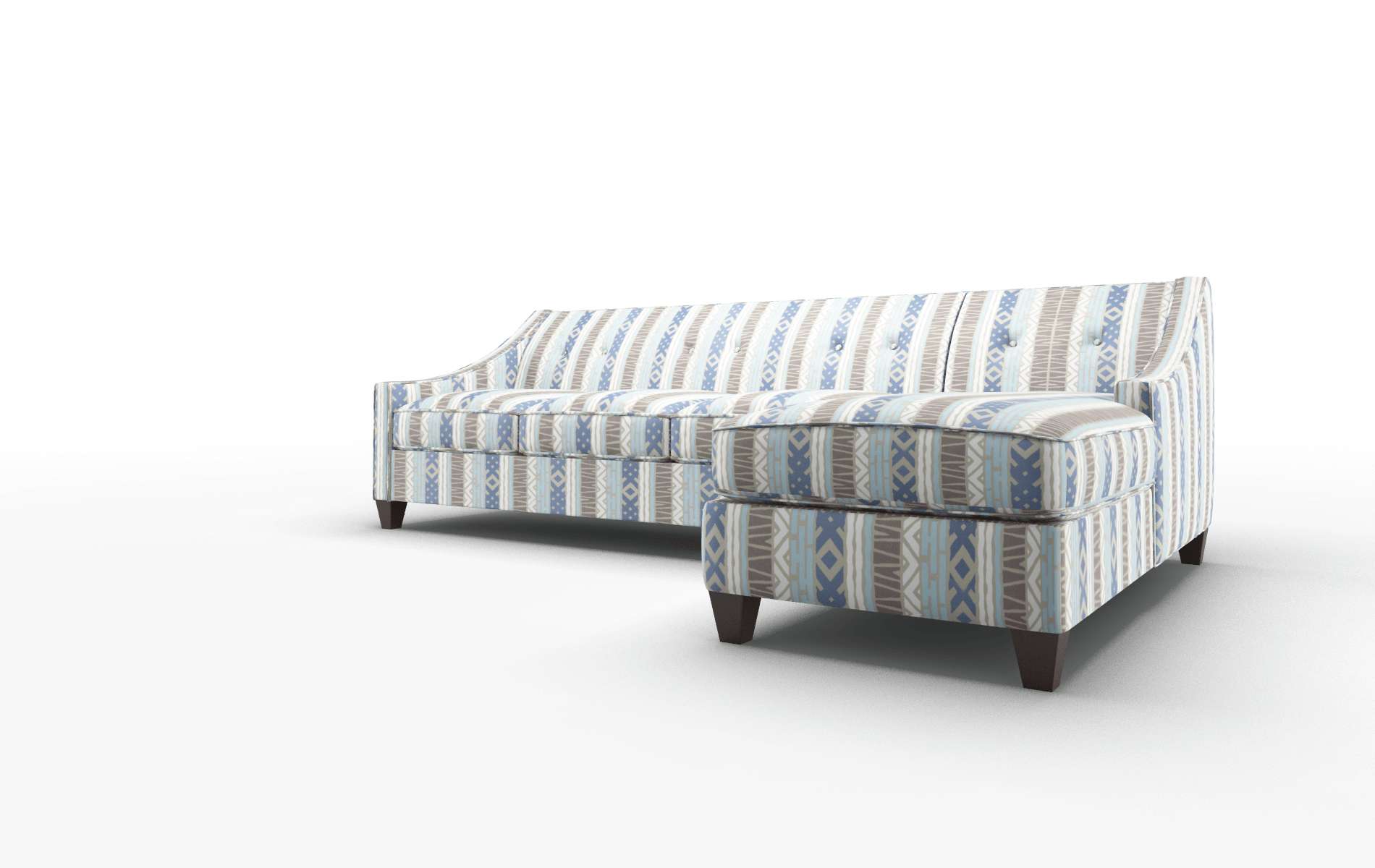 Berlin Bodhi Indigo Panel espresso legs 4