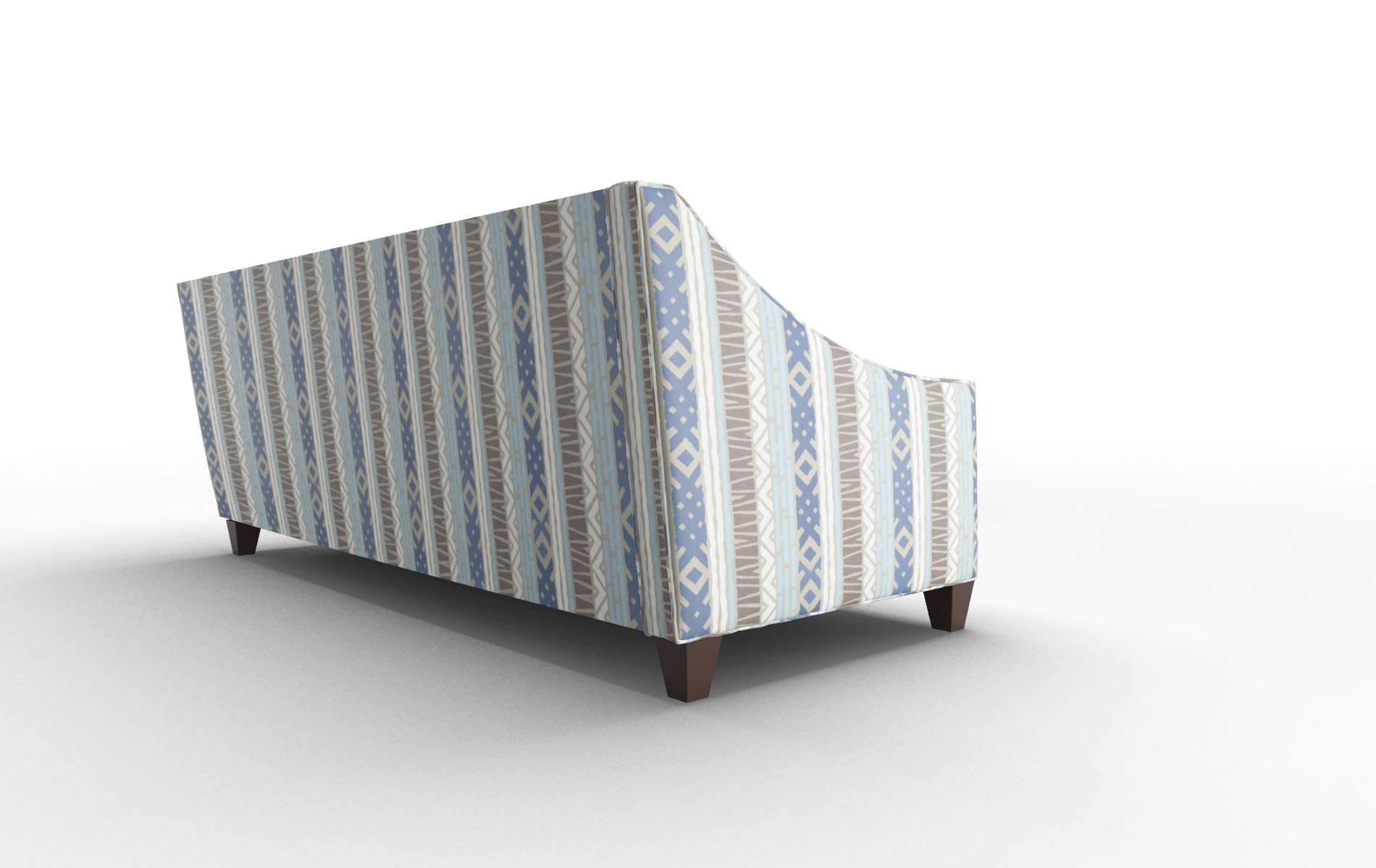 Berlin Bodhi Indigo Sectional espresso legs 3