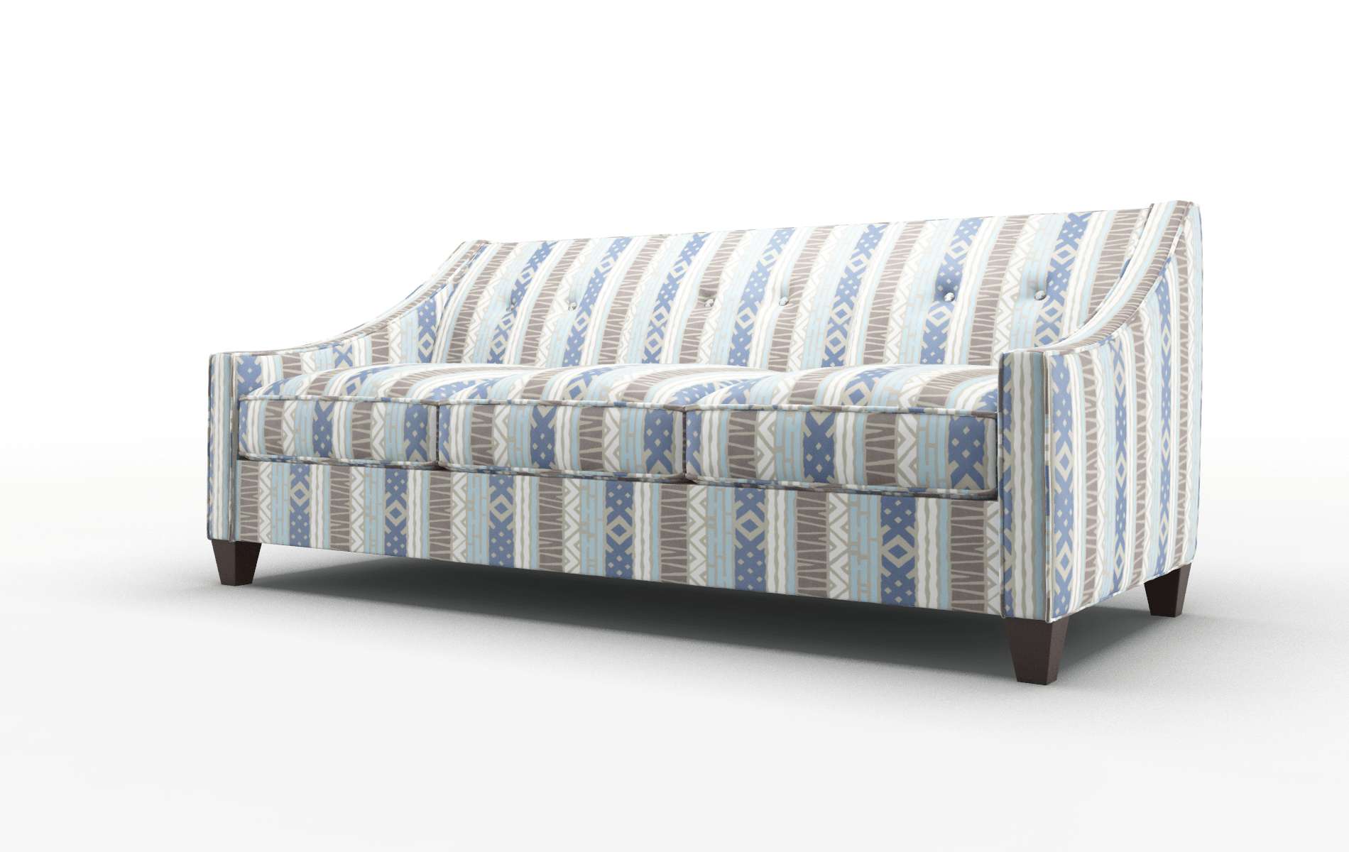 Berlin Bodhi Indigo Sofa espresso legs 4