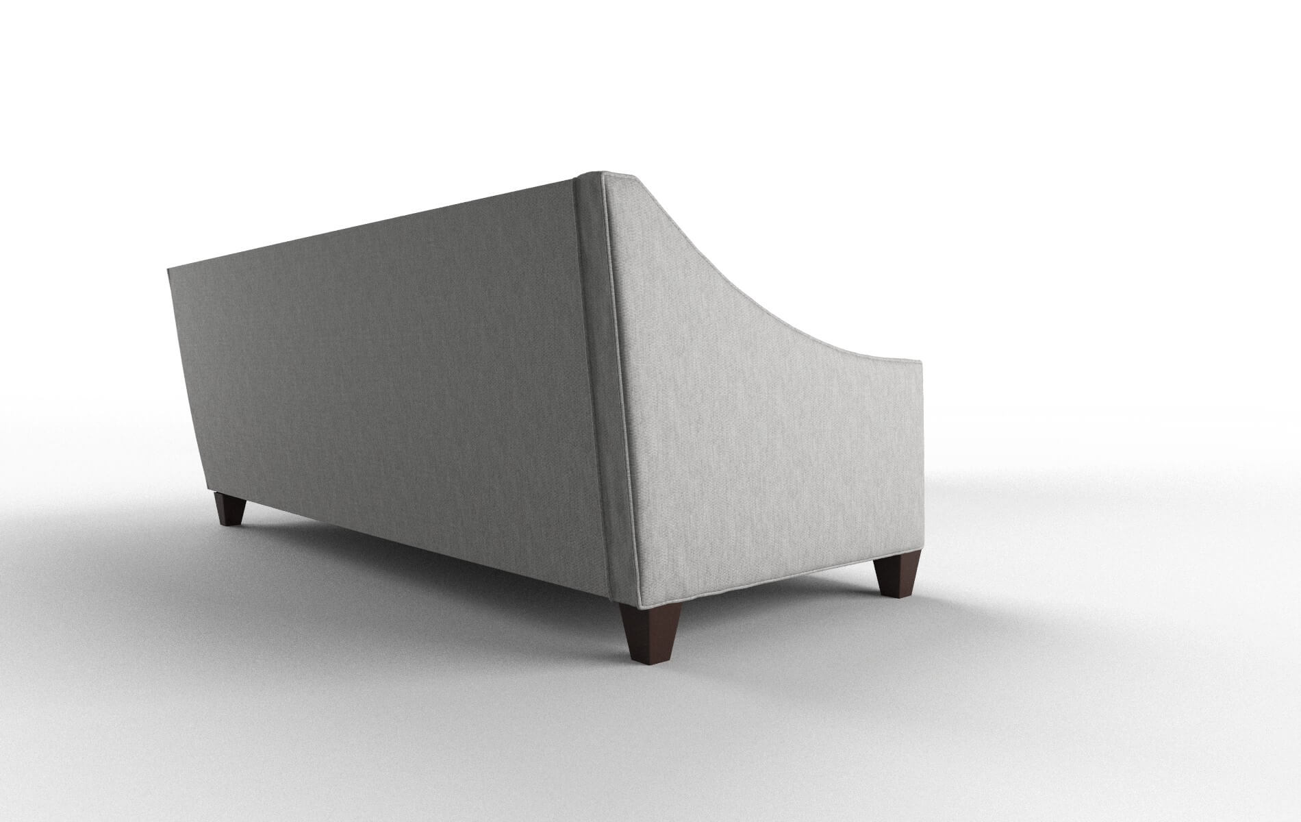 Berlin Bungalow Graphite Sectional espresso legs 3