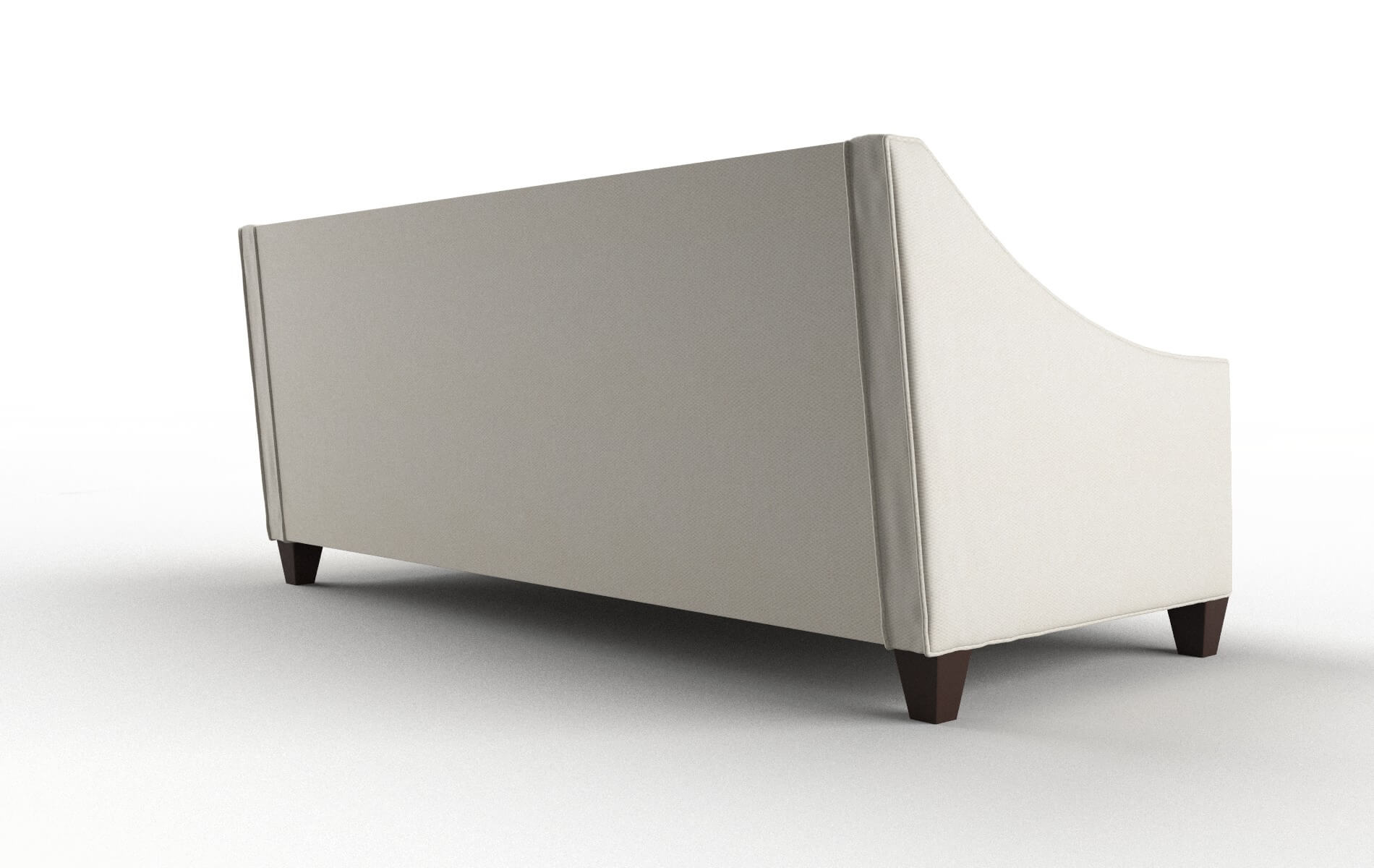 Berlin Bungalow Ivory Sofa espresso legs 5