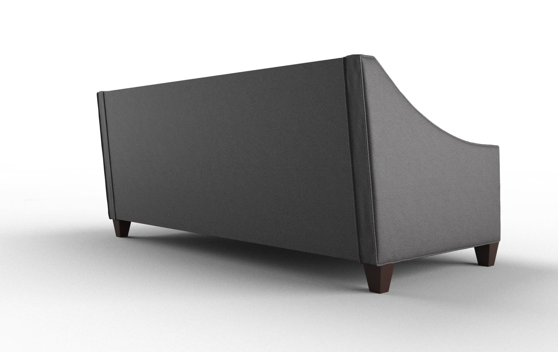 Berlin Catalina Charcoal Sofa espresso legs 5