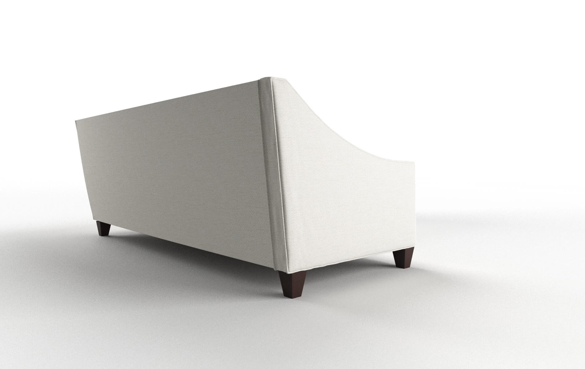 Berlin Catalina Ivory Sectional espresso legs 3