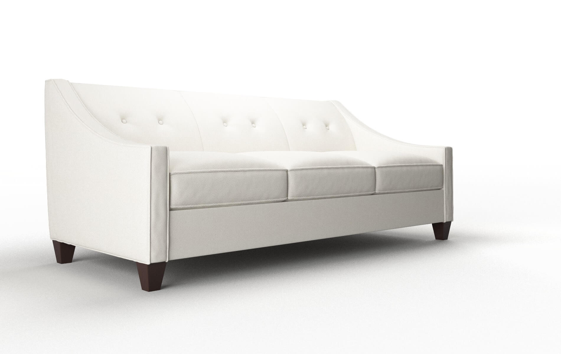 Berlin Chance Bone Sofa espresso legs 2