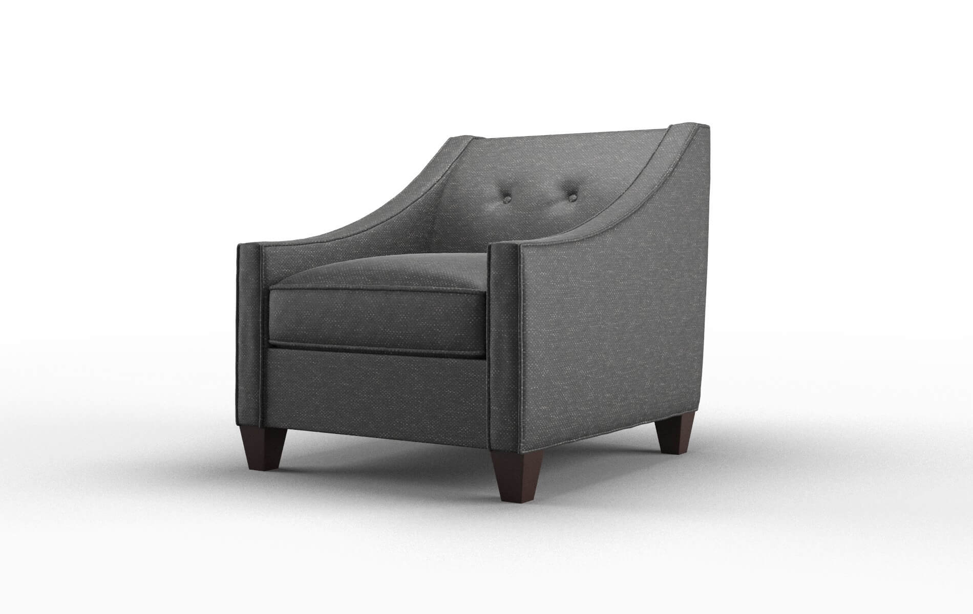 Berlin Chance Denim Chair espresso legs 4