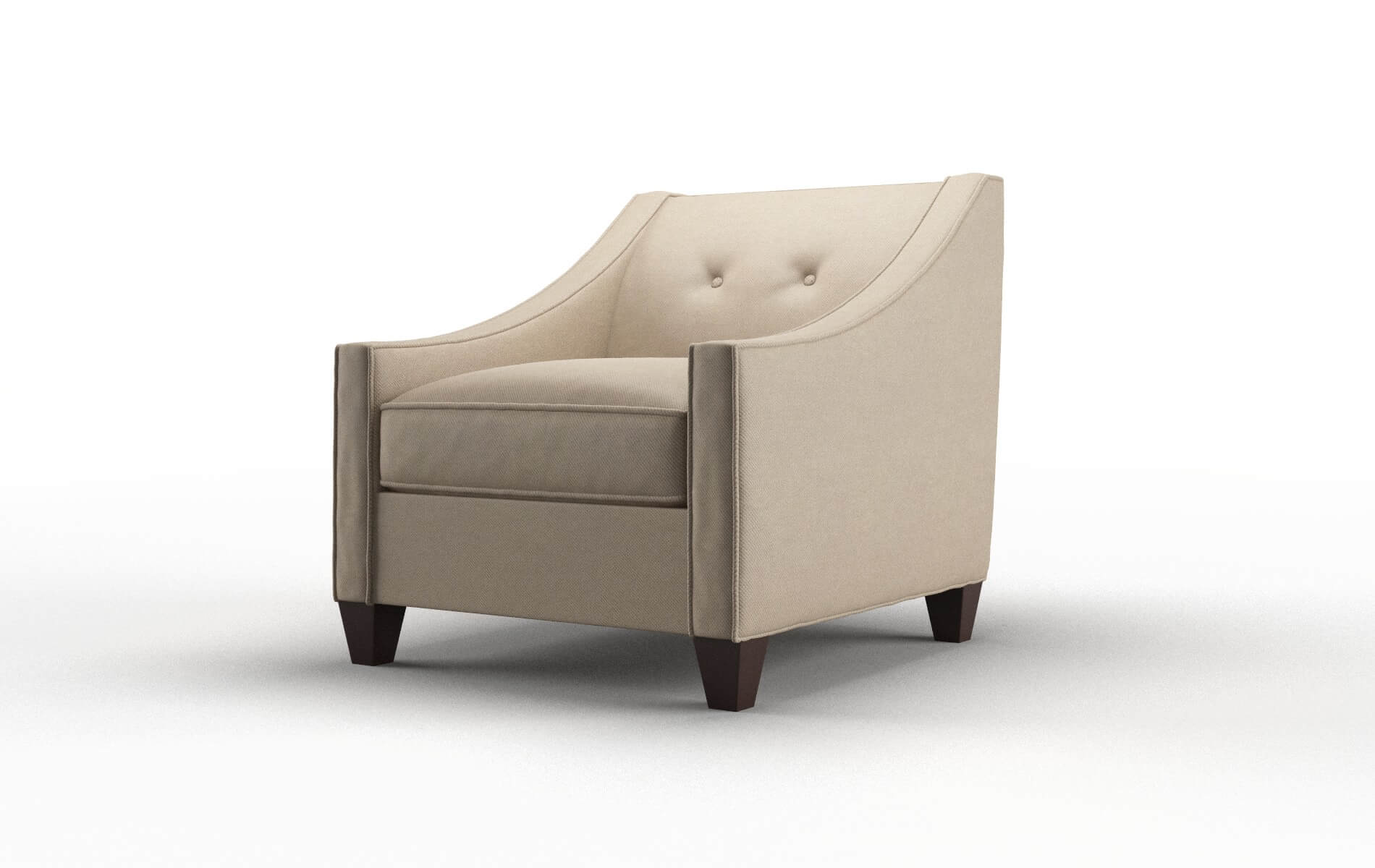 Berlin Chance Platinum Chair espresso legs 4
