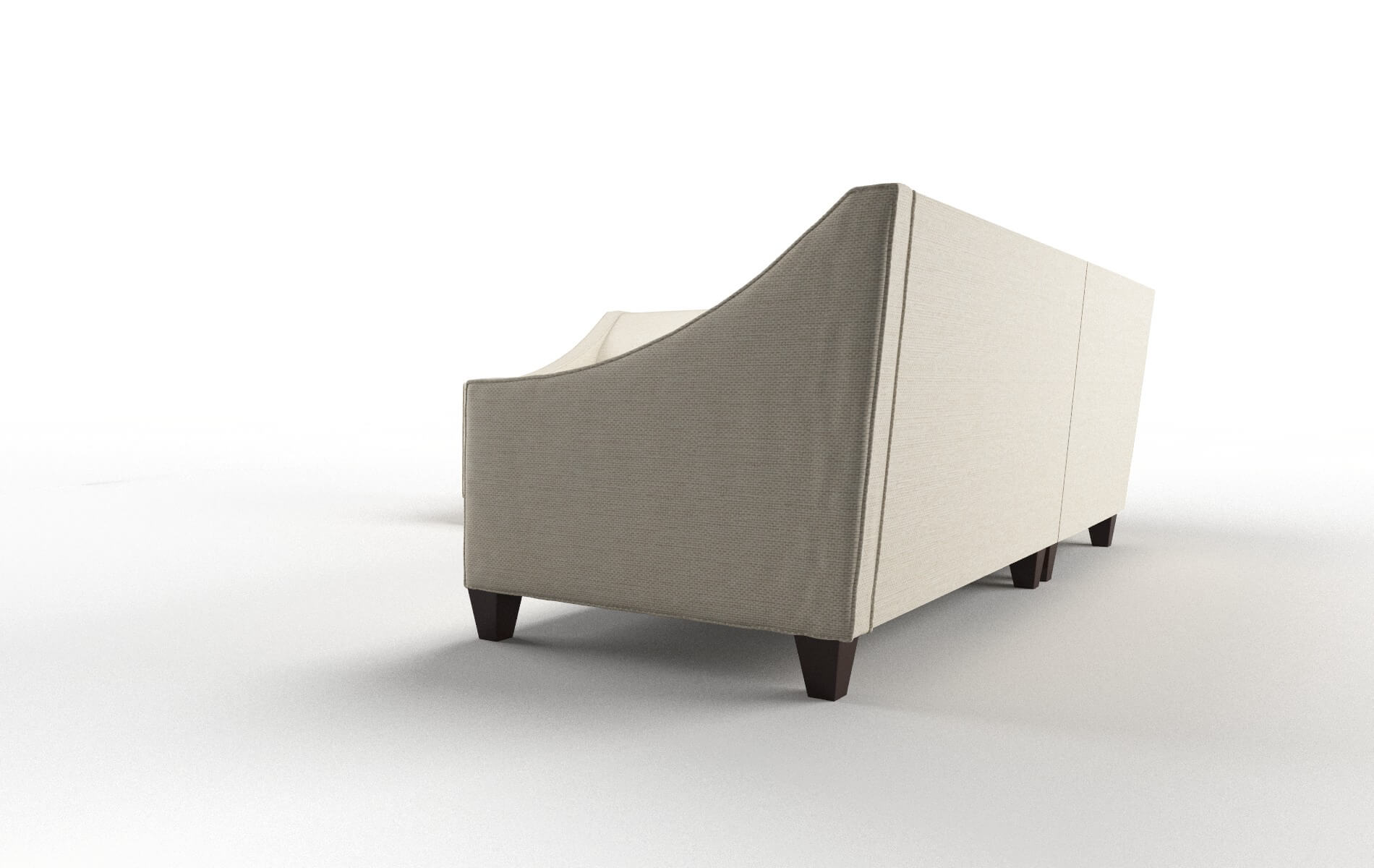 Berlin Chance Sand Sectional espresso legs 4