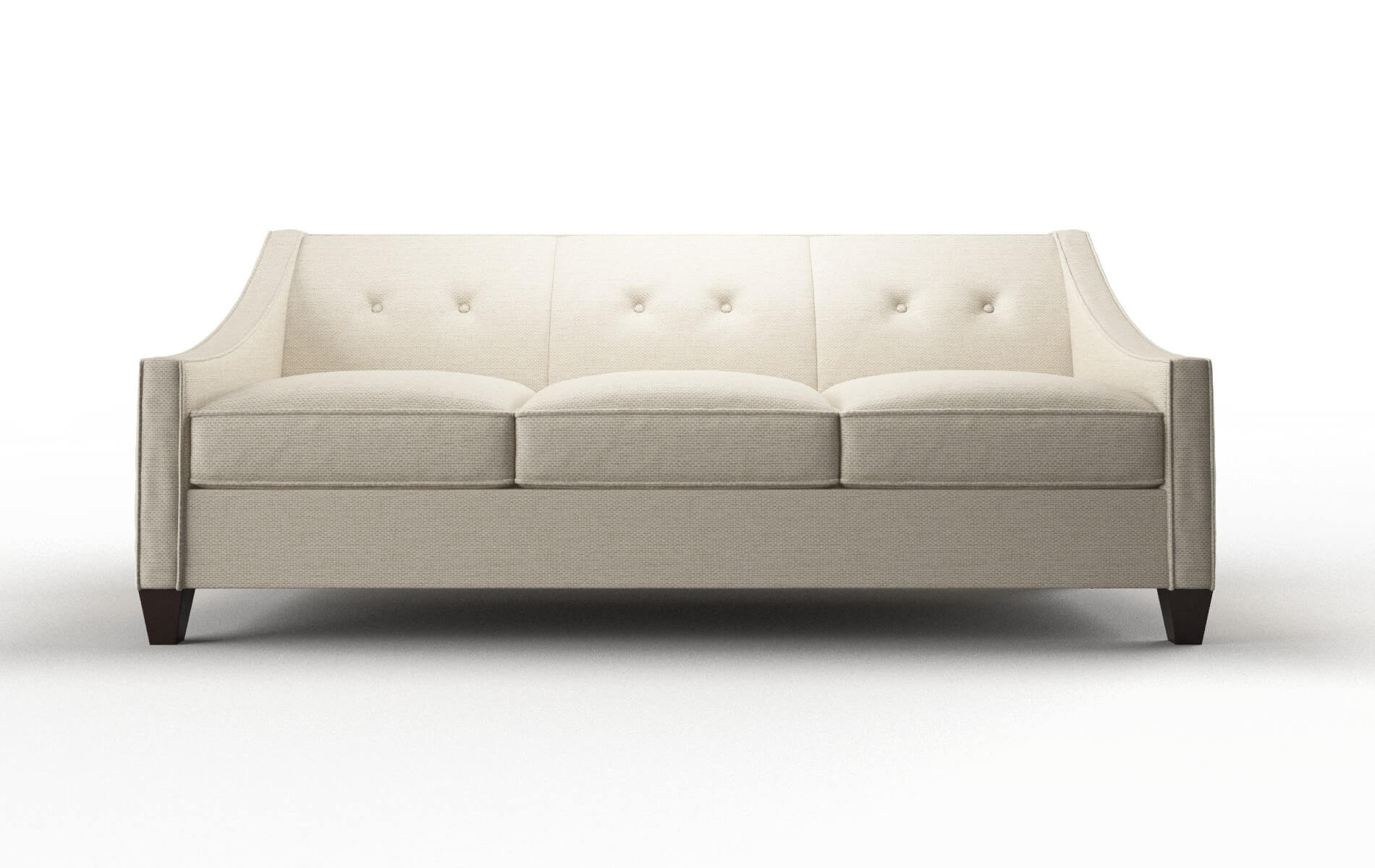 Berlin Chance sand Sofa Espresso Legs  1