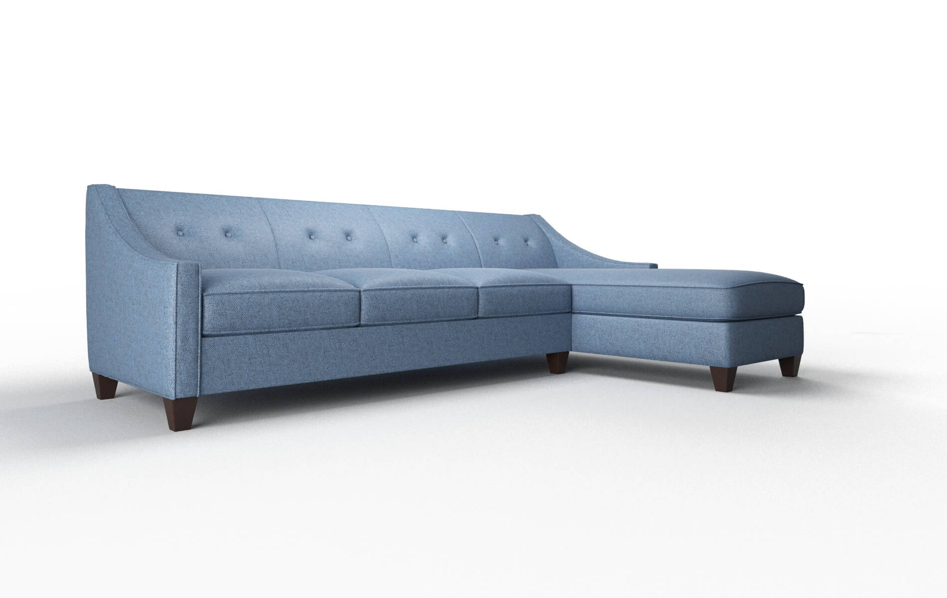 Berlin Clyde Deep_ocean Panel espresso legs 2