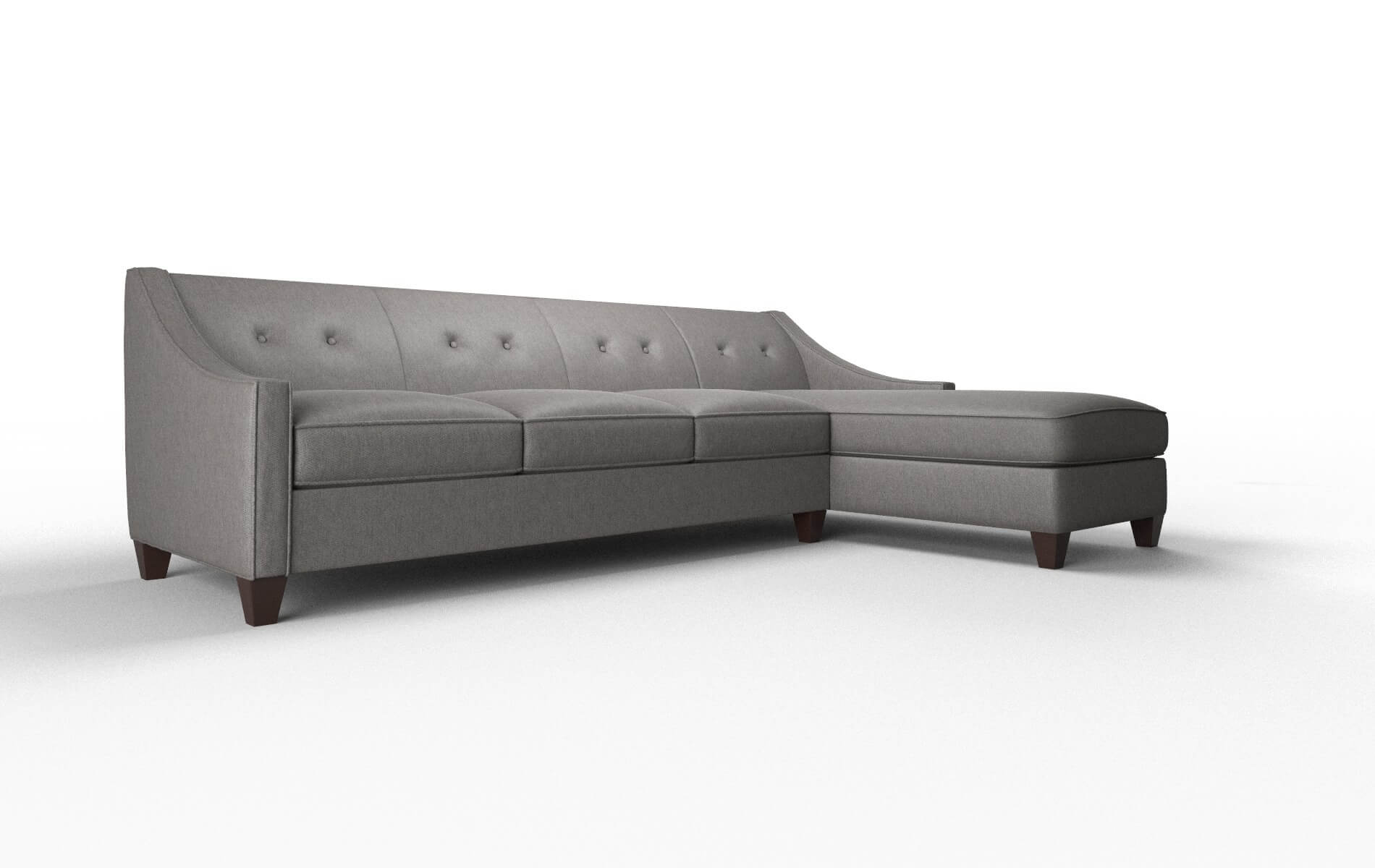 Berlin Cosmo Charcoal Panel espresso legs 2