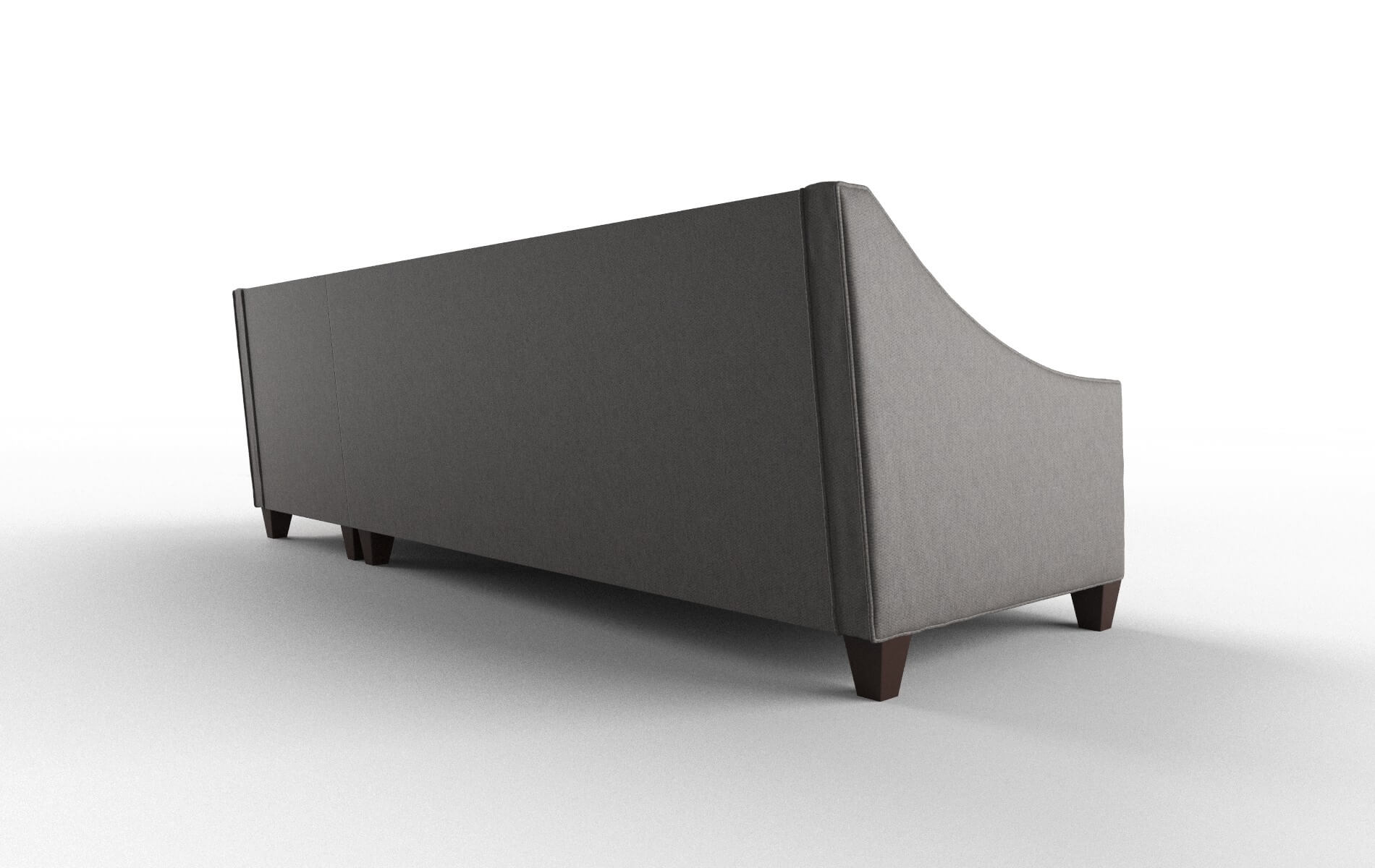 Berlin Cosmo Charcoal Panel espresso legs 5