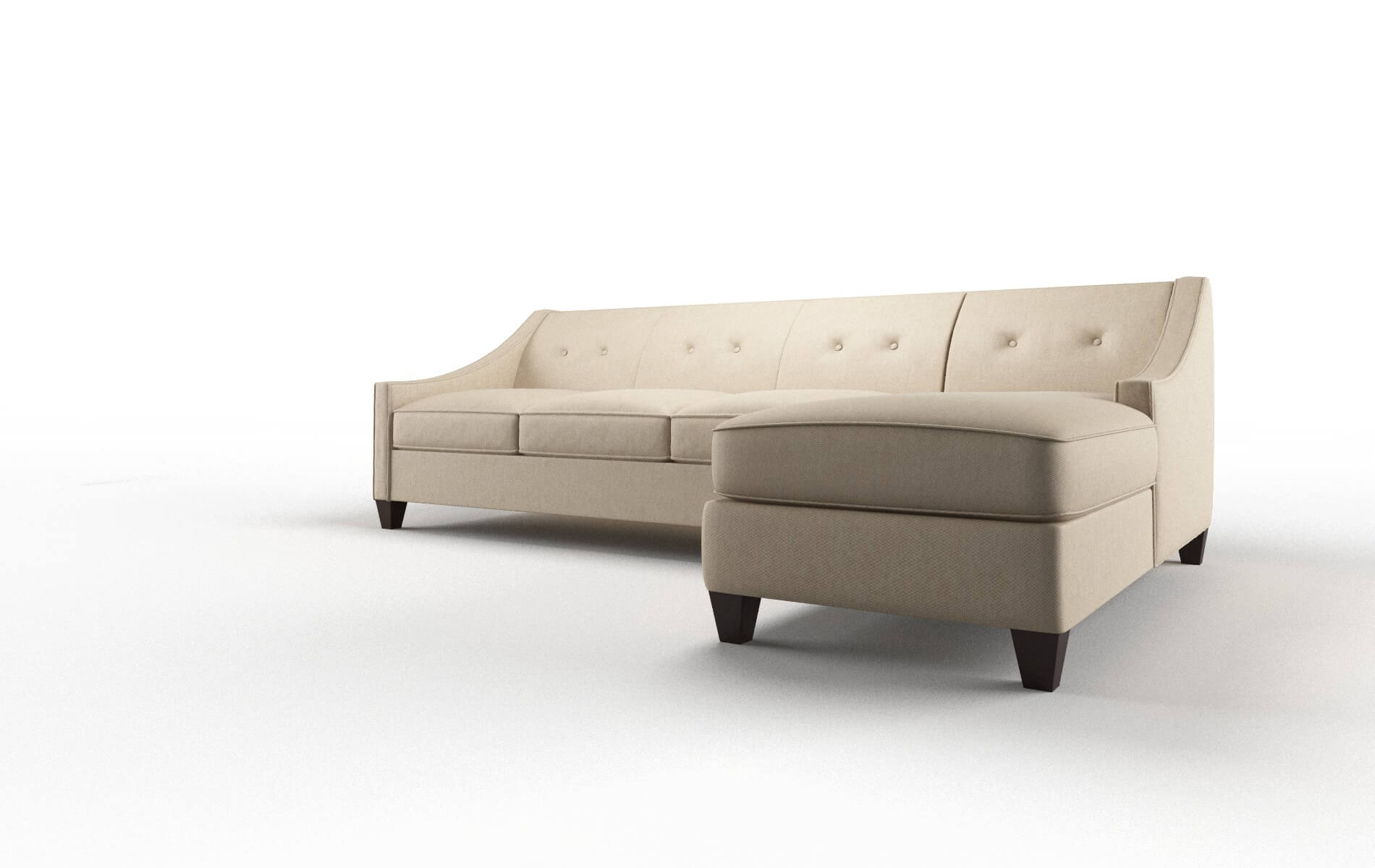 Berlin Cosmo Fawn Panel espresso legs 4