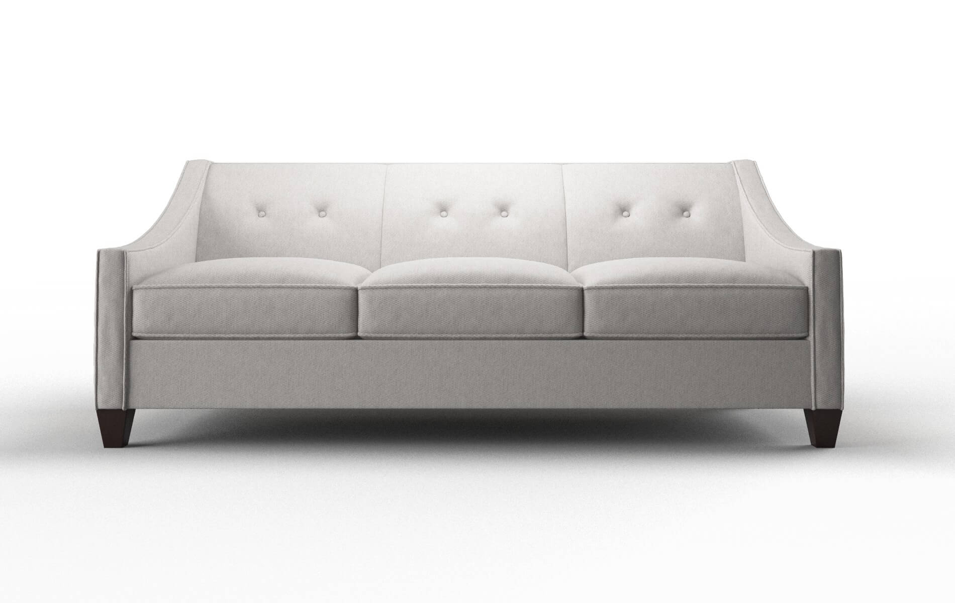 Berlin Cosmo Silver Sofa espresso legs 1