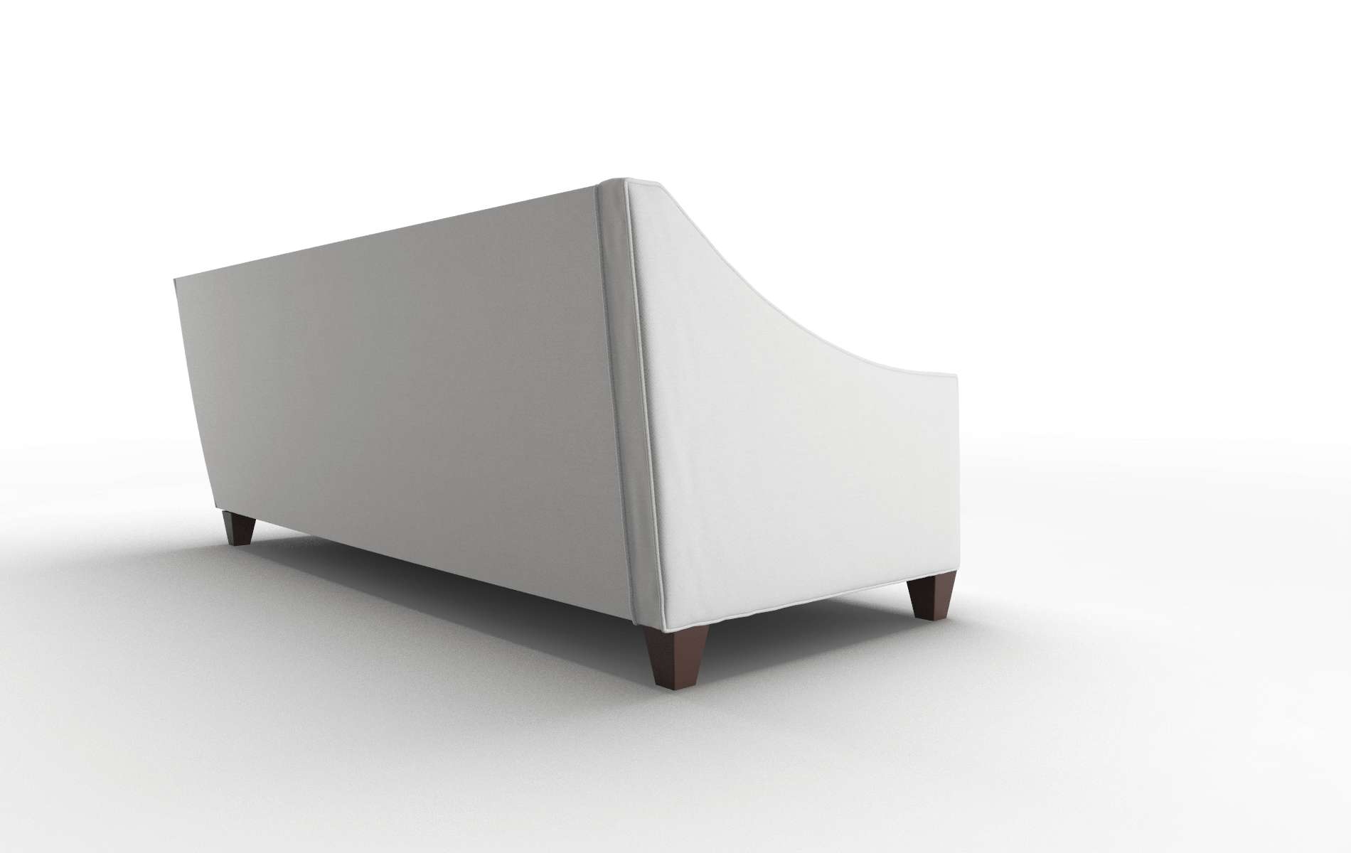 Berlin Dawson Platinum Sectional espresso legs 3