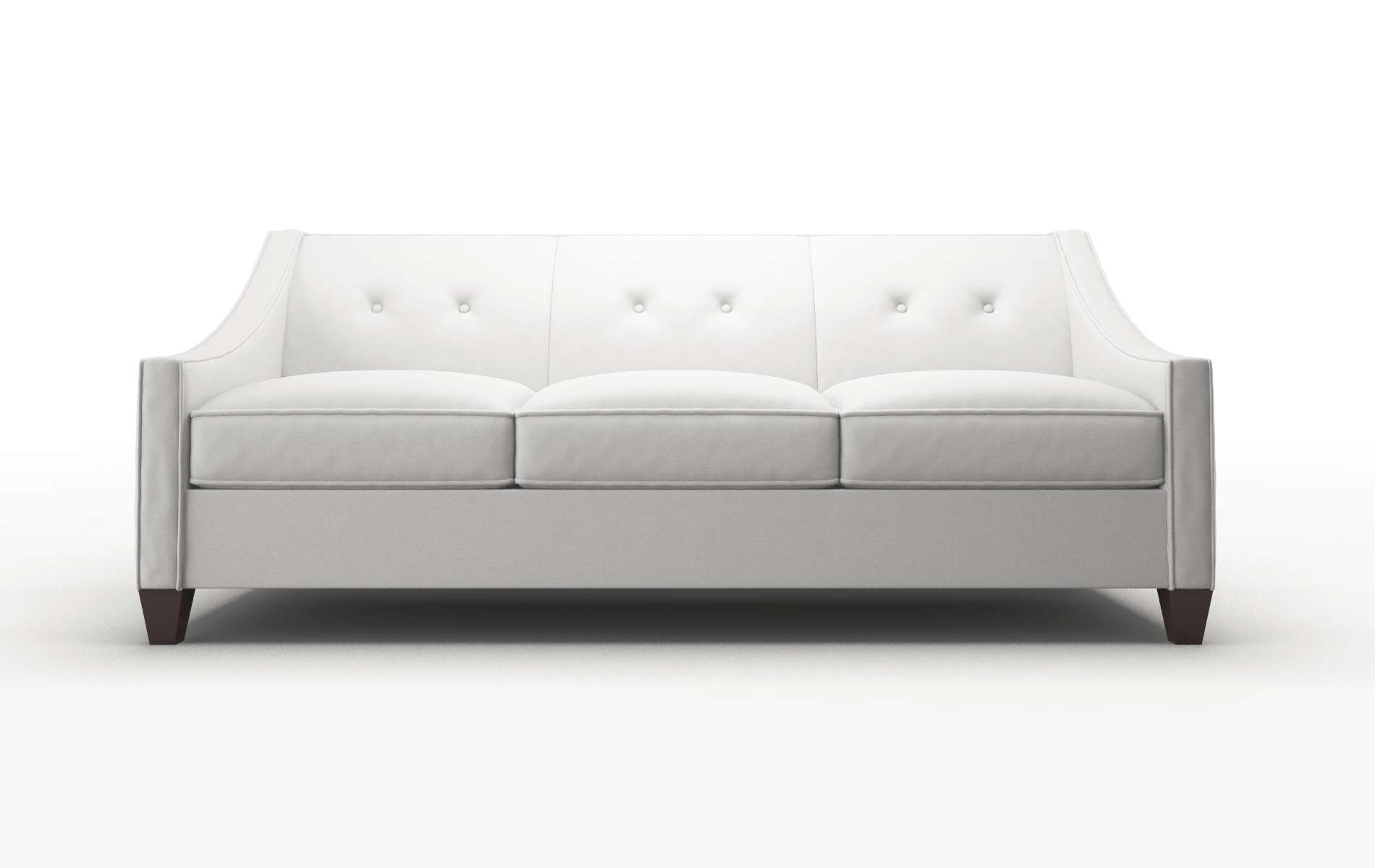 Berlin Dawson Platinum Sofa espresso legs 1