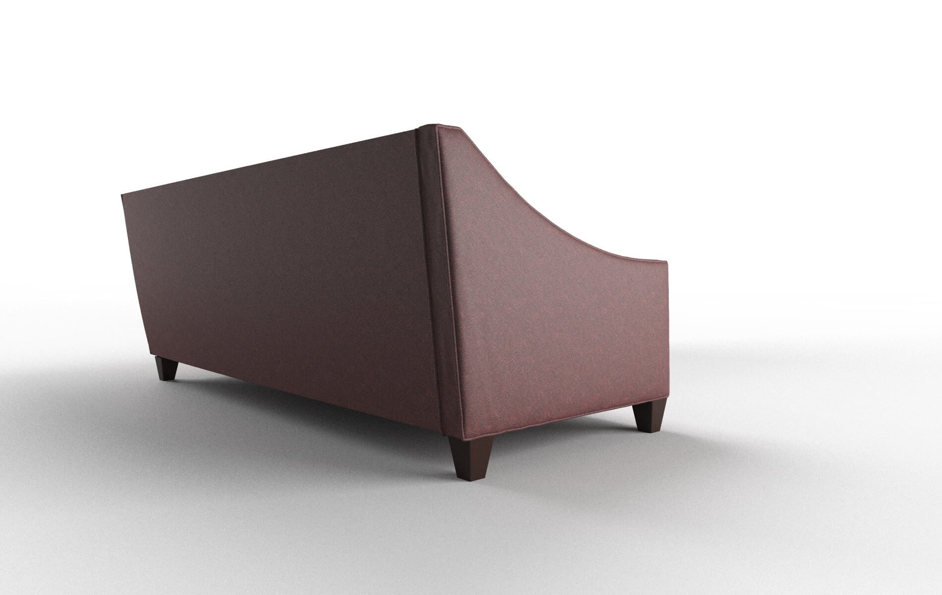 Berlin Derby Berry Sectional espresso legs 3