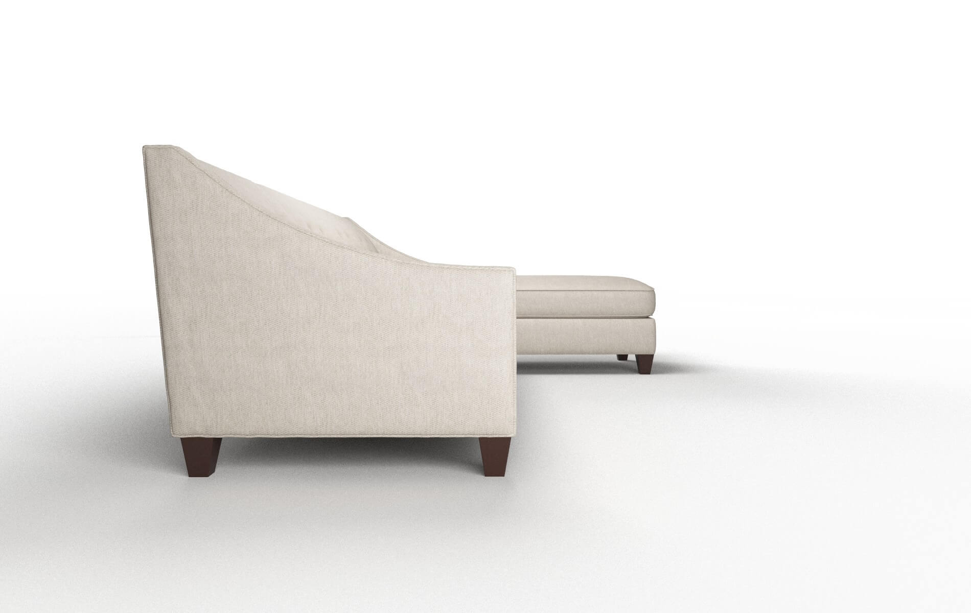 Berlin Derby Linen Panel espresso legs 3