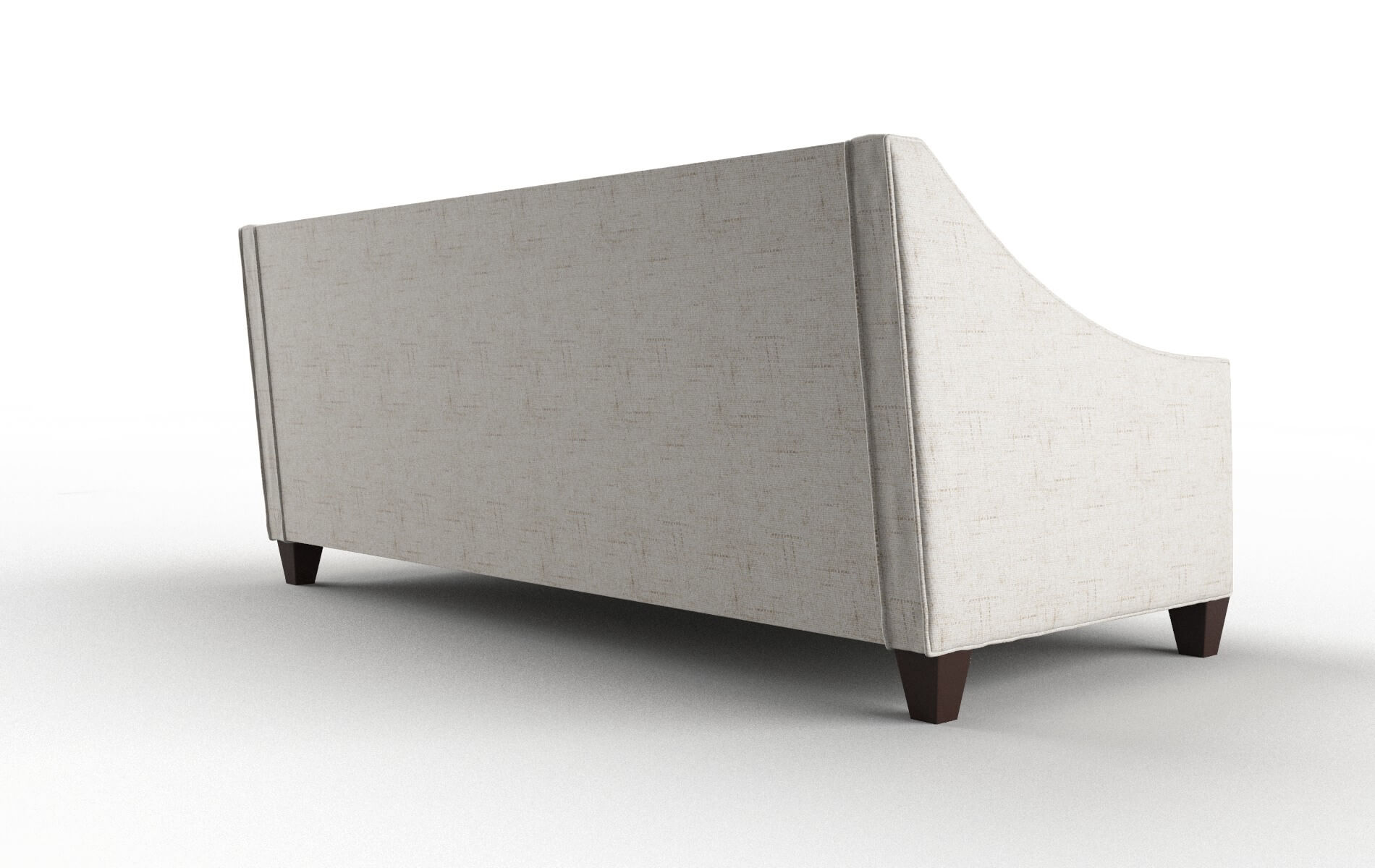 Berlin Derby Taupe Sofa espresso legs 5
