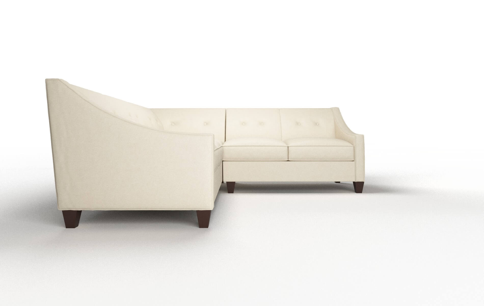 Berlin Dream_d Almond Sectional espresso legs 2