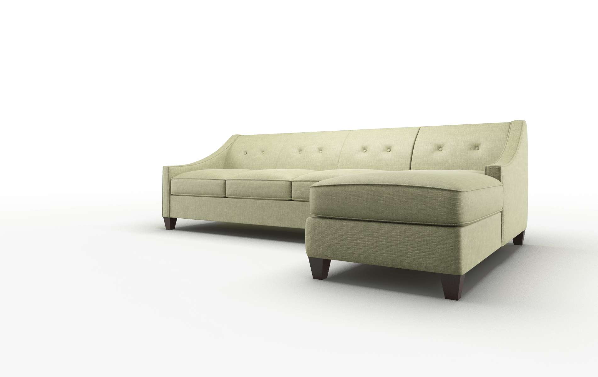 Berlin Durham Lime Panel espresso legs 4