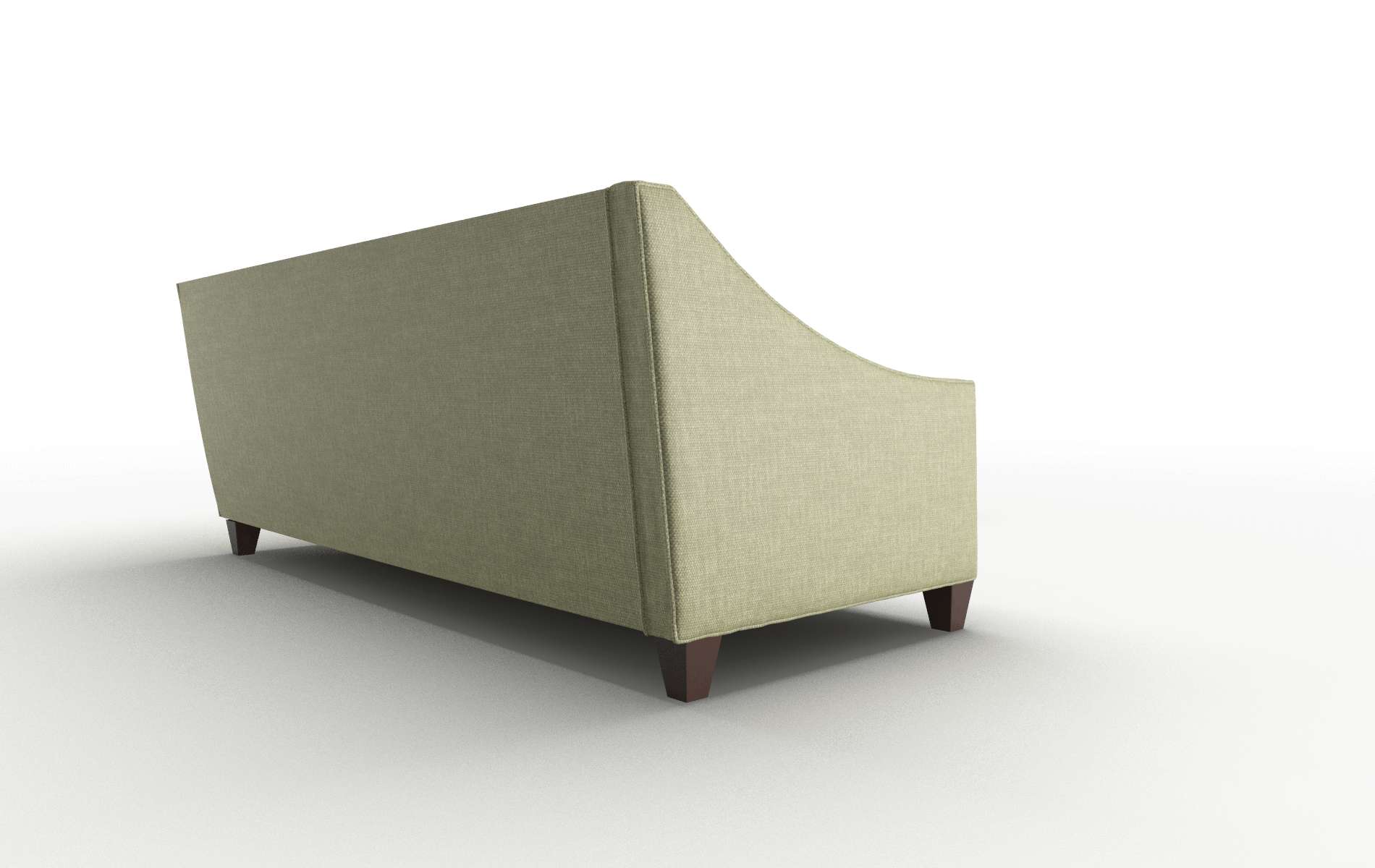 Berlin Durham Lime Sectional espresso legs 3