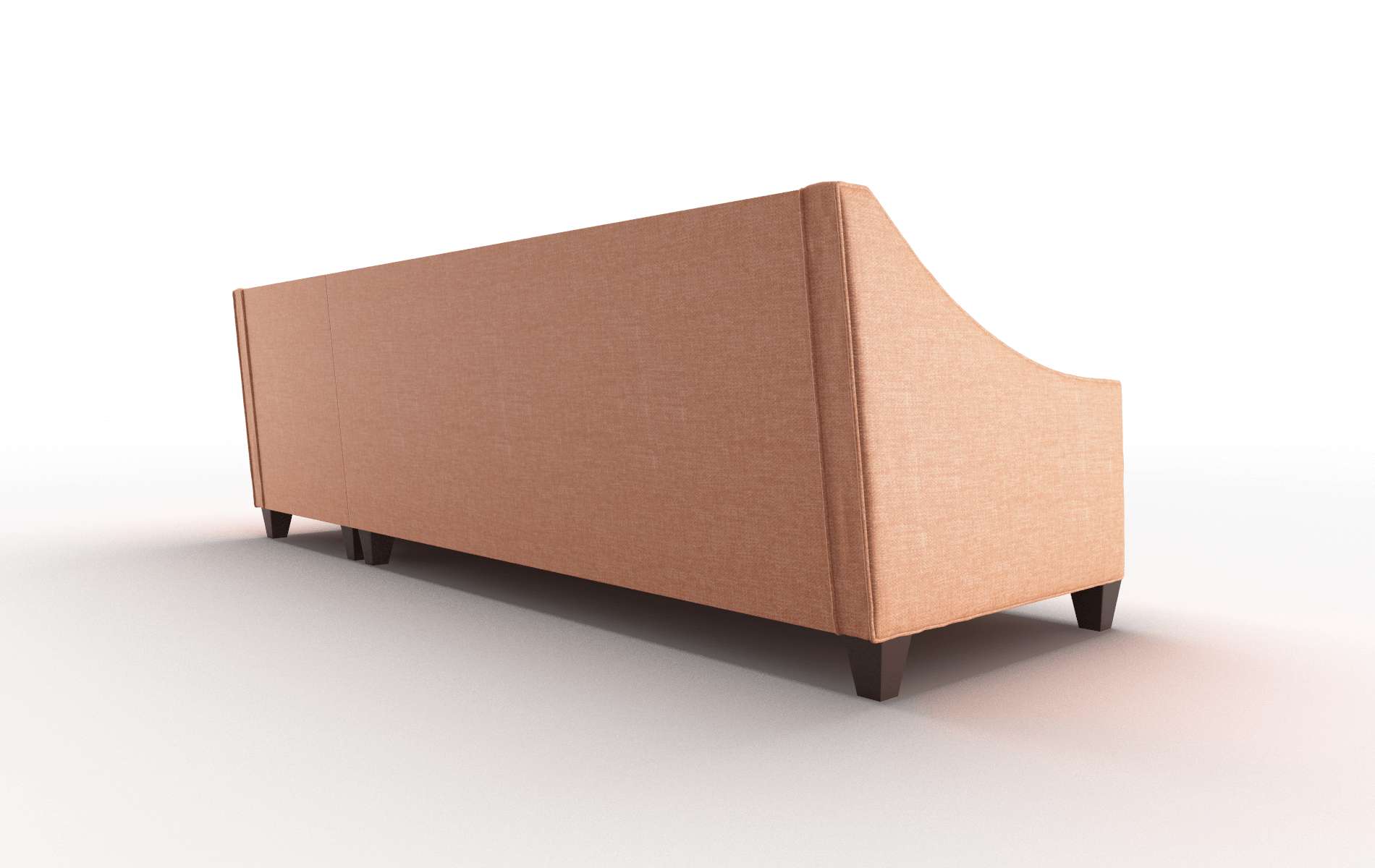 Berlin Durham Tangerine Panel espresso legs 5