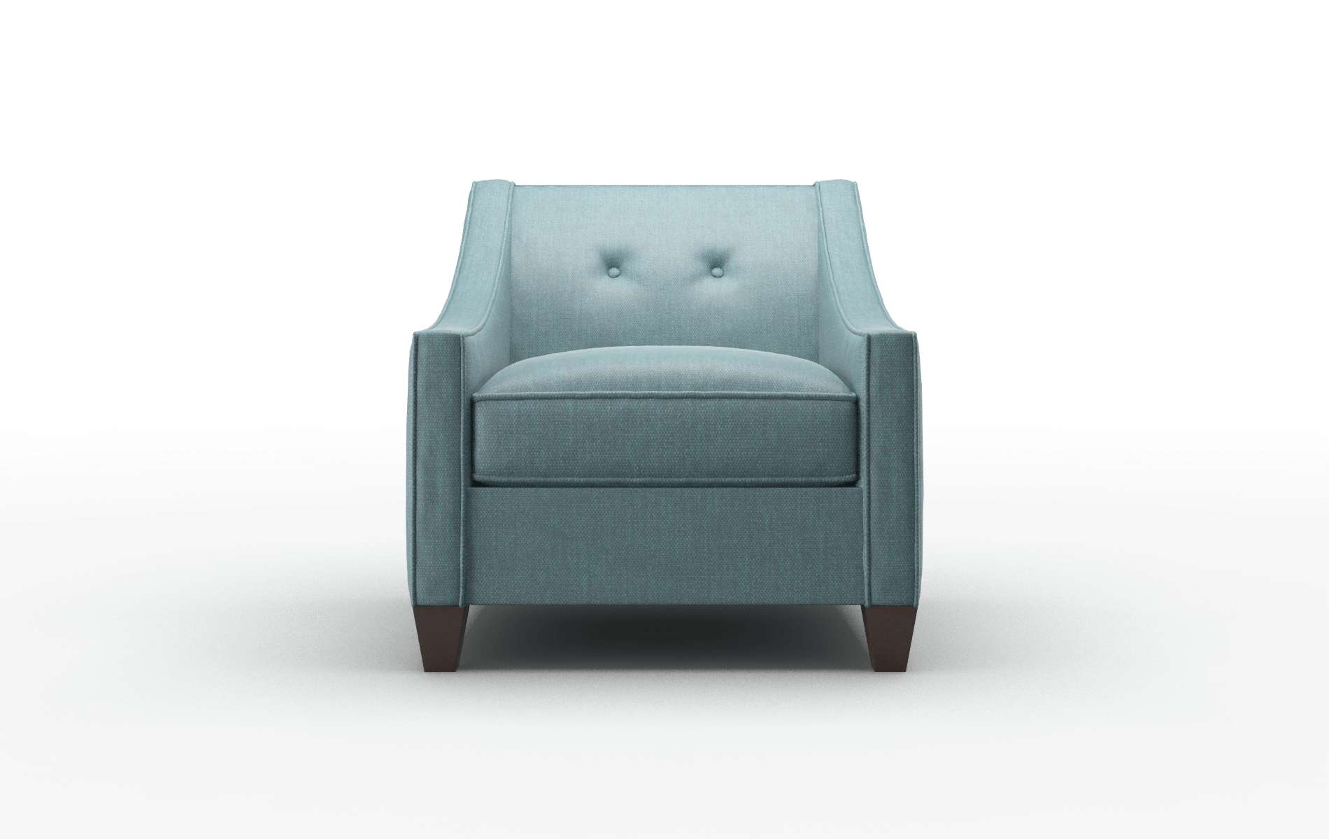 Berlin Elliot teal Chair Espresso Legs  1