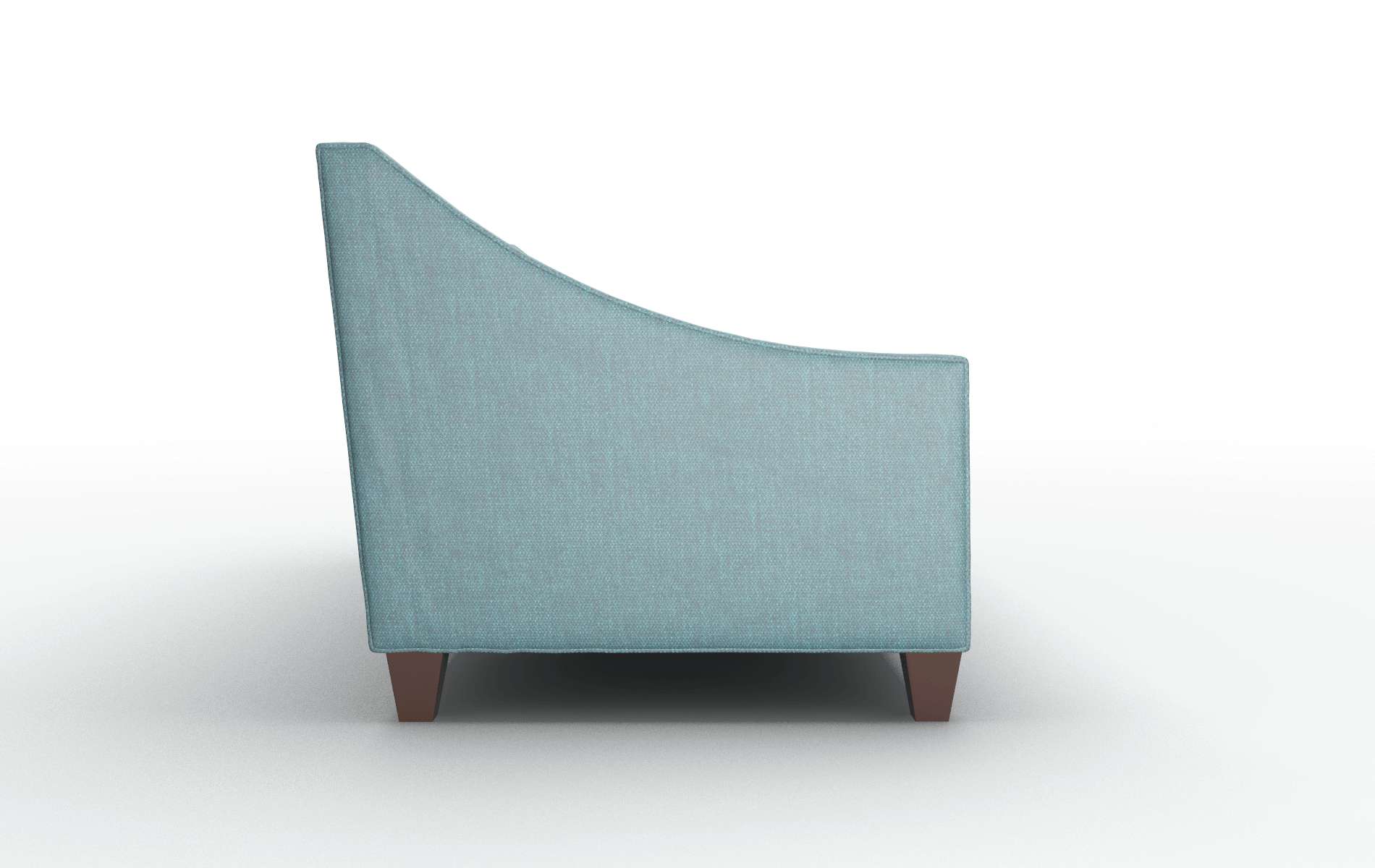 Berlin Elliot Teal Sofa espresso legs 3