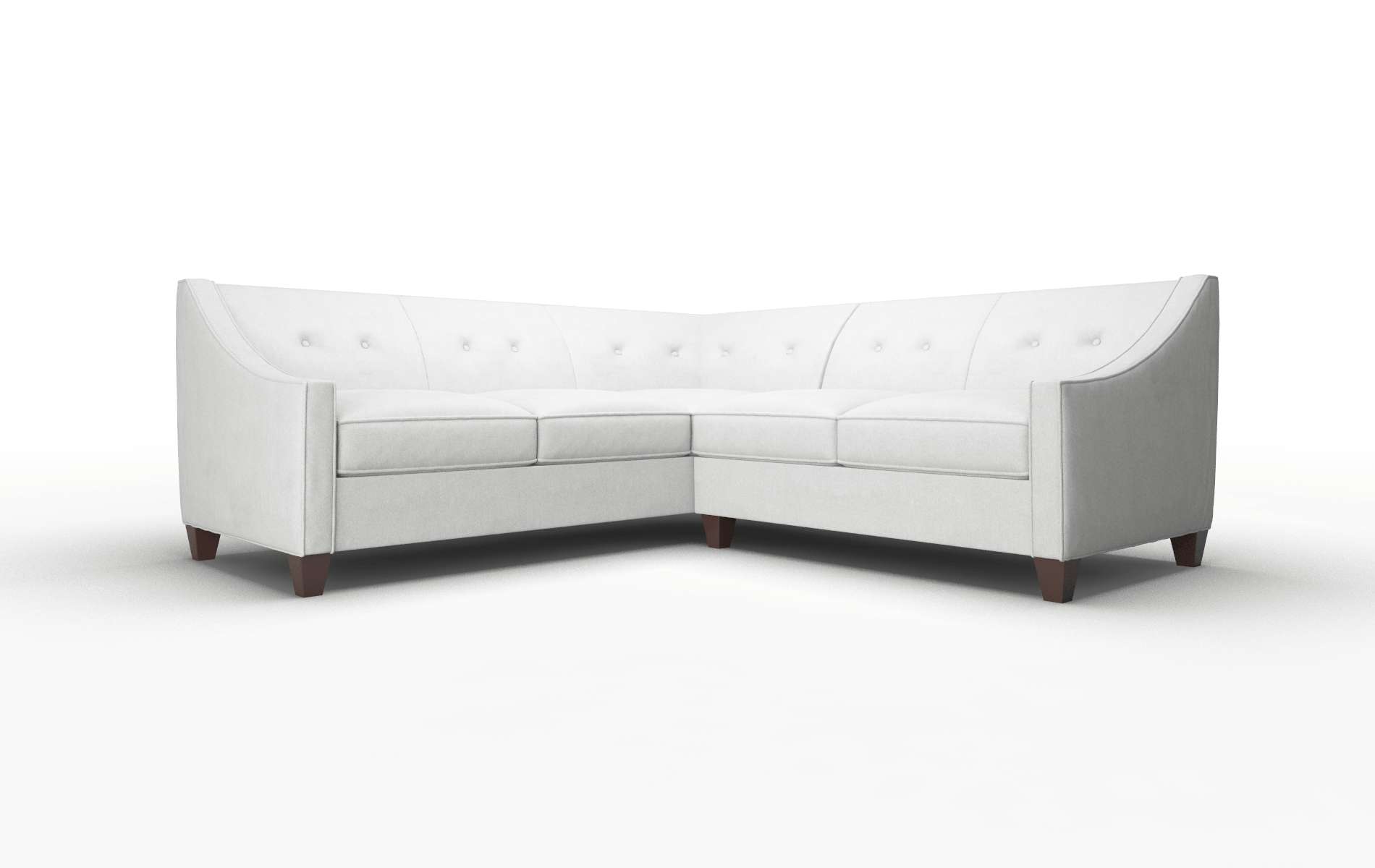 Berlin Geo sterling Sectional Espresso Legs  1