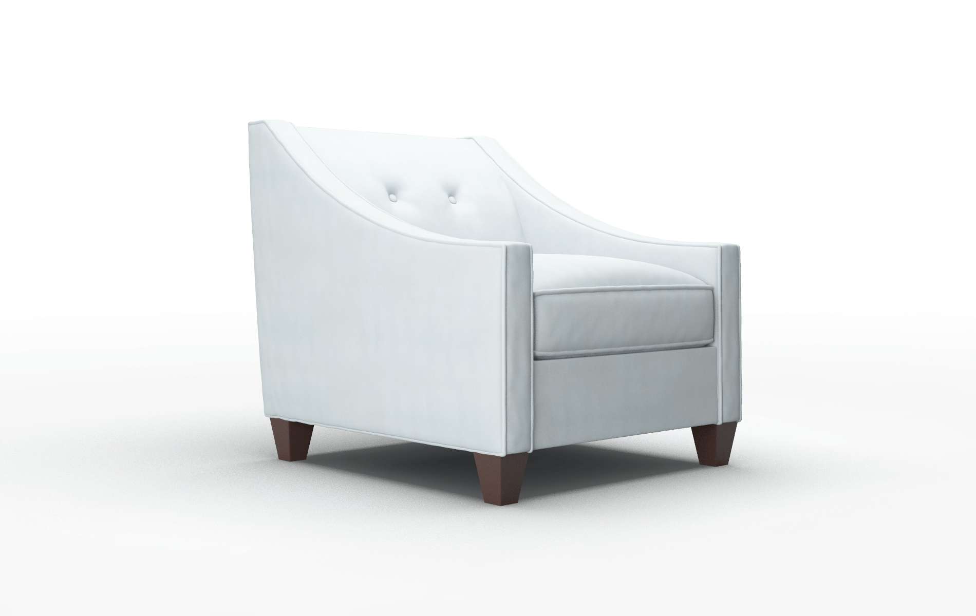 Berlin Hathaway Aqua Chair espresso legs 2