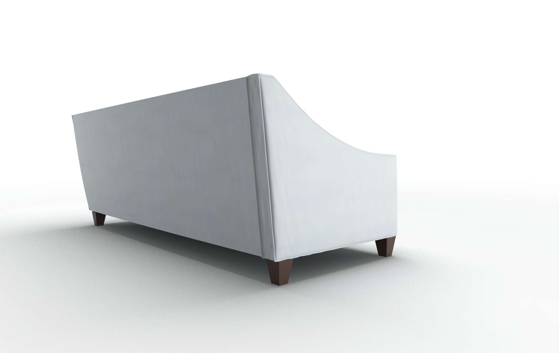 Berlin Hathaway Aqua Sectional espresso legs 3