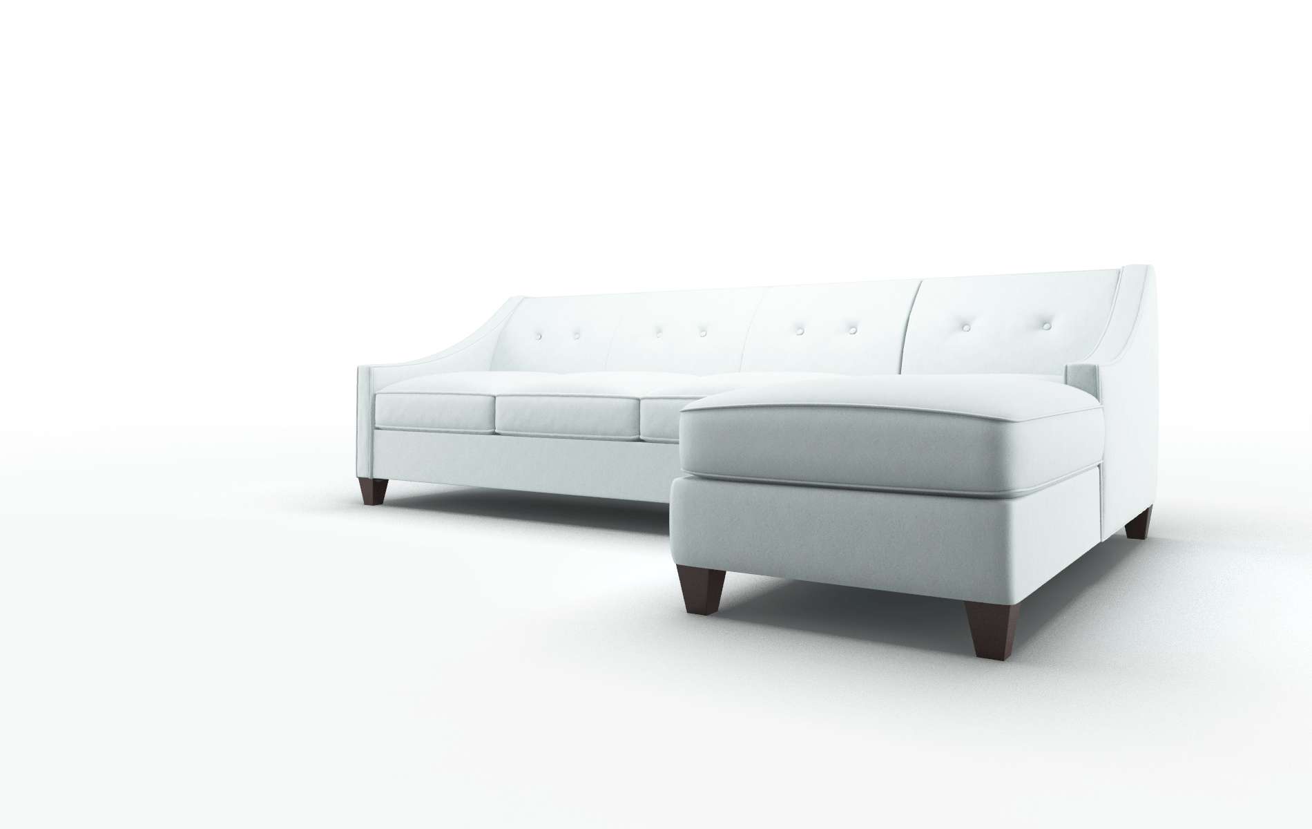 Berlin Hepburn Peridot Panel espresso legs 4