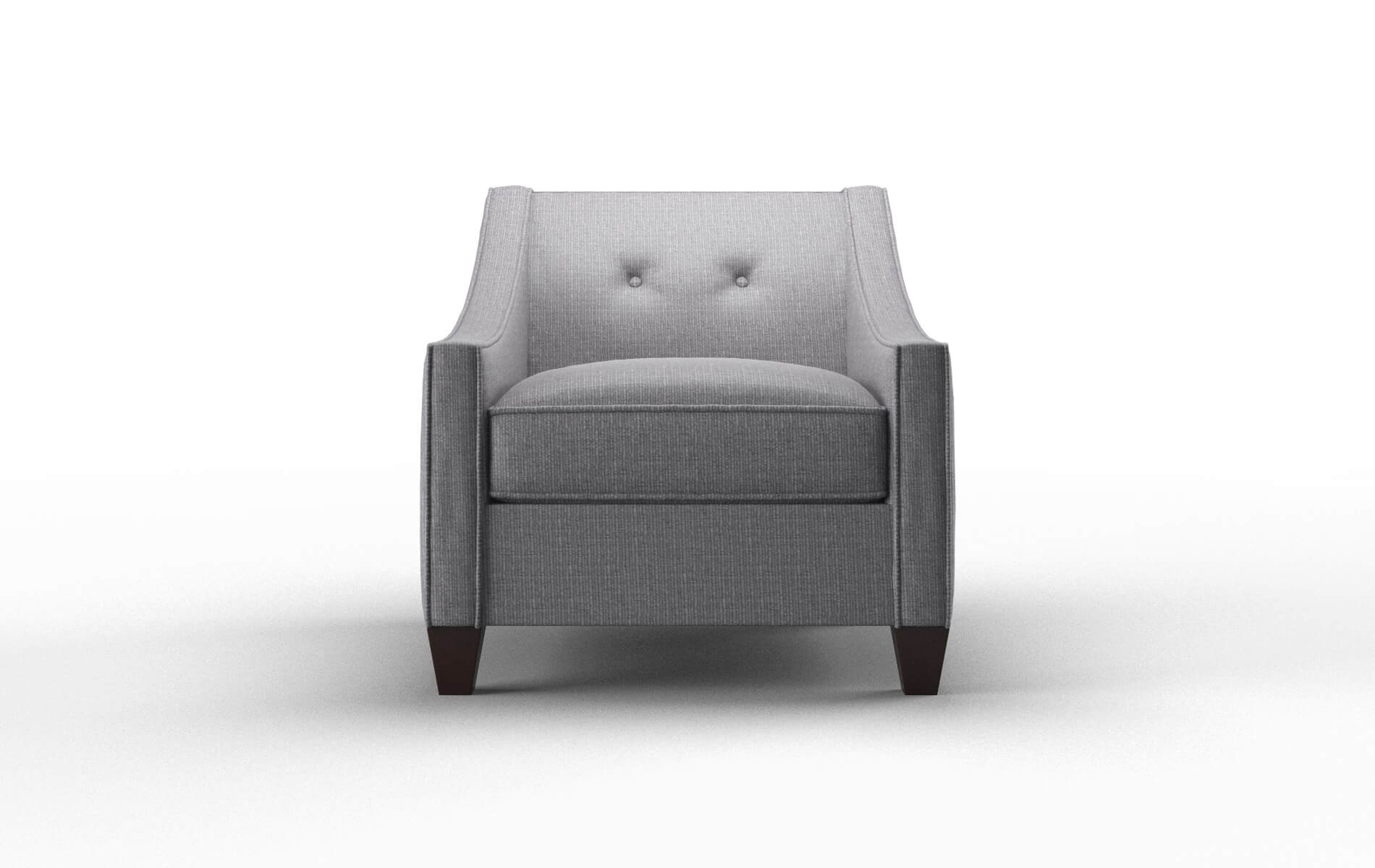 Berlin Insight Denim Chair espresso legs 1