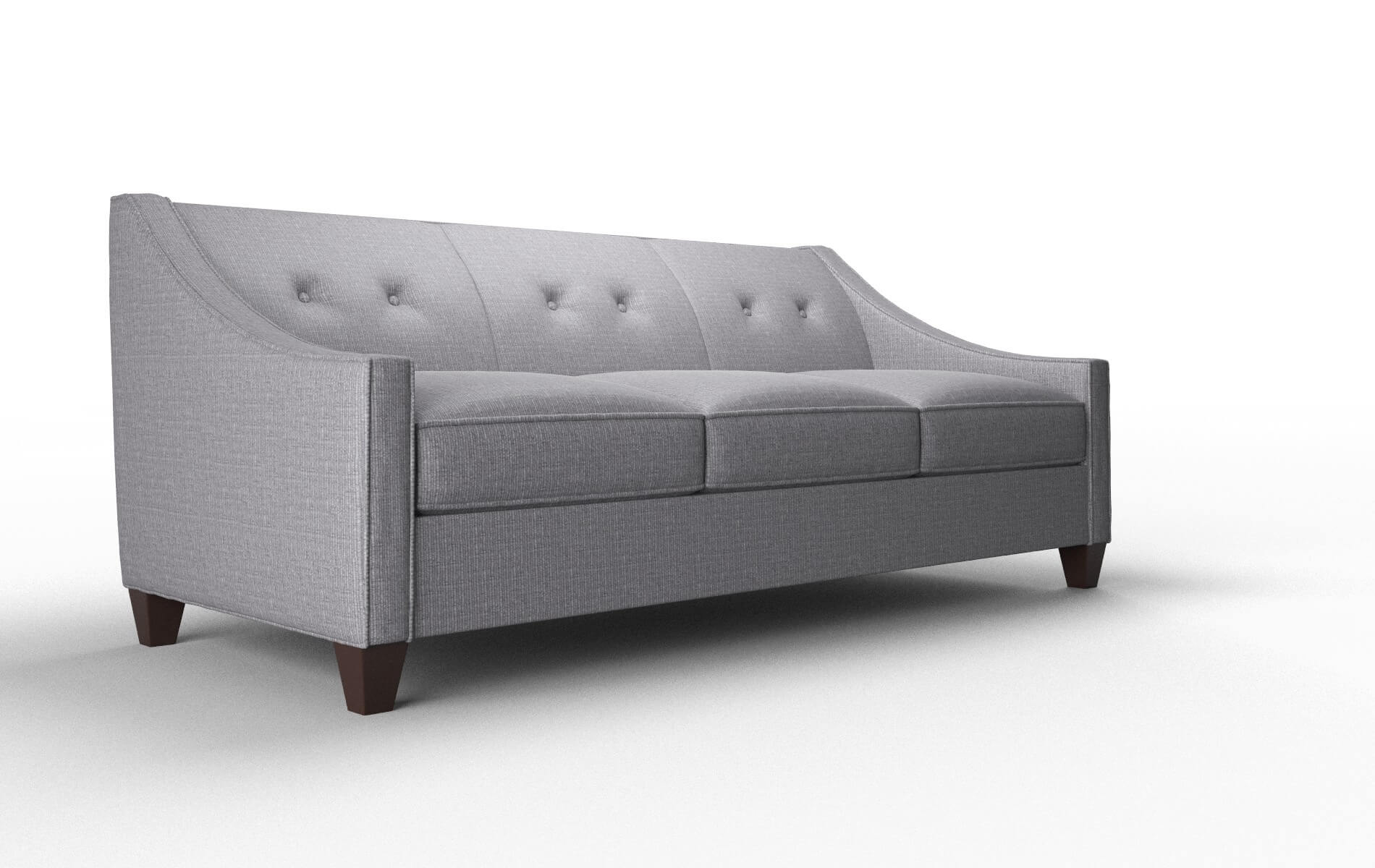 Berlin Insight Denim Sofa espresso legs 2