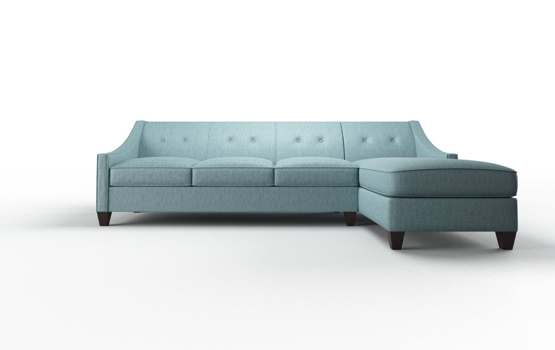Berlin Insight peacock Panel Espresso Legs  1